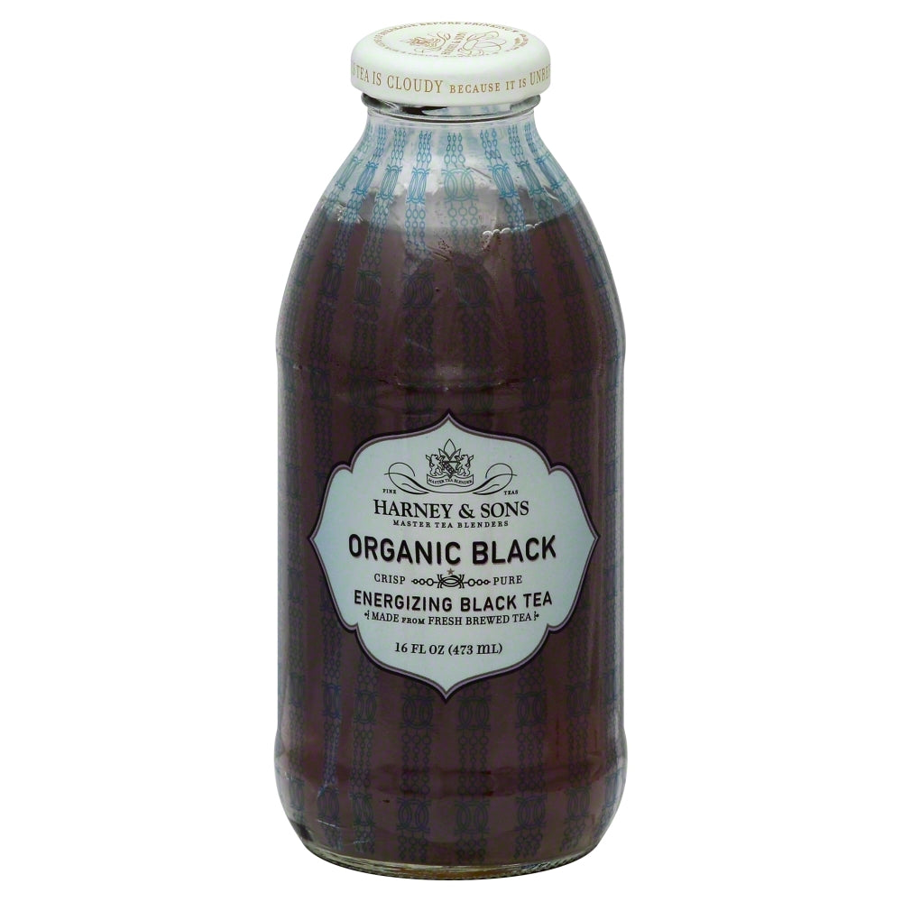 Harney & Sons Tea Black Organic - Pack of 12 - 16 oz