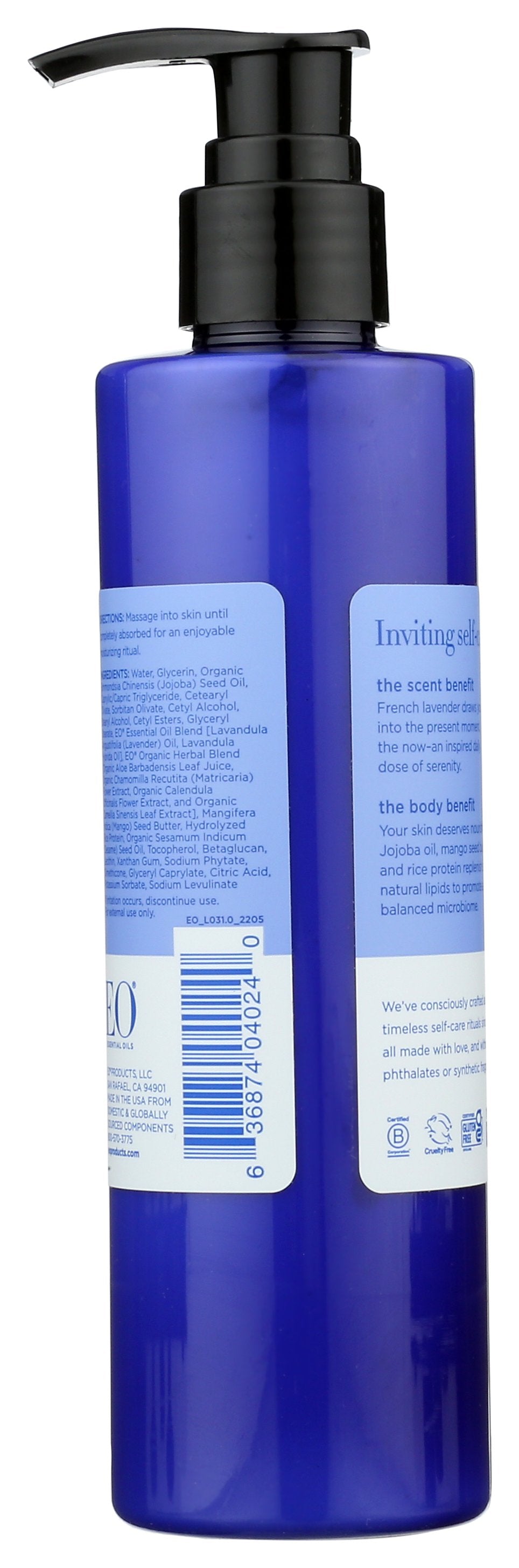 EO LOTION BDY FRENCH LAVENDER - Case of 3