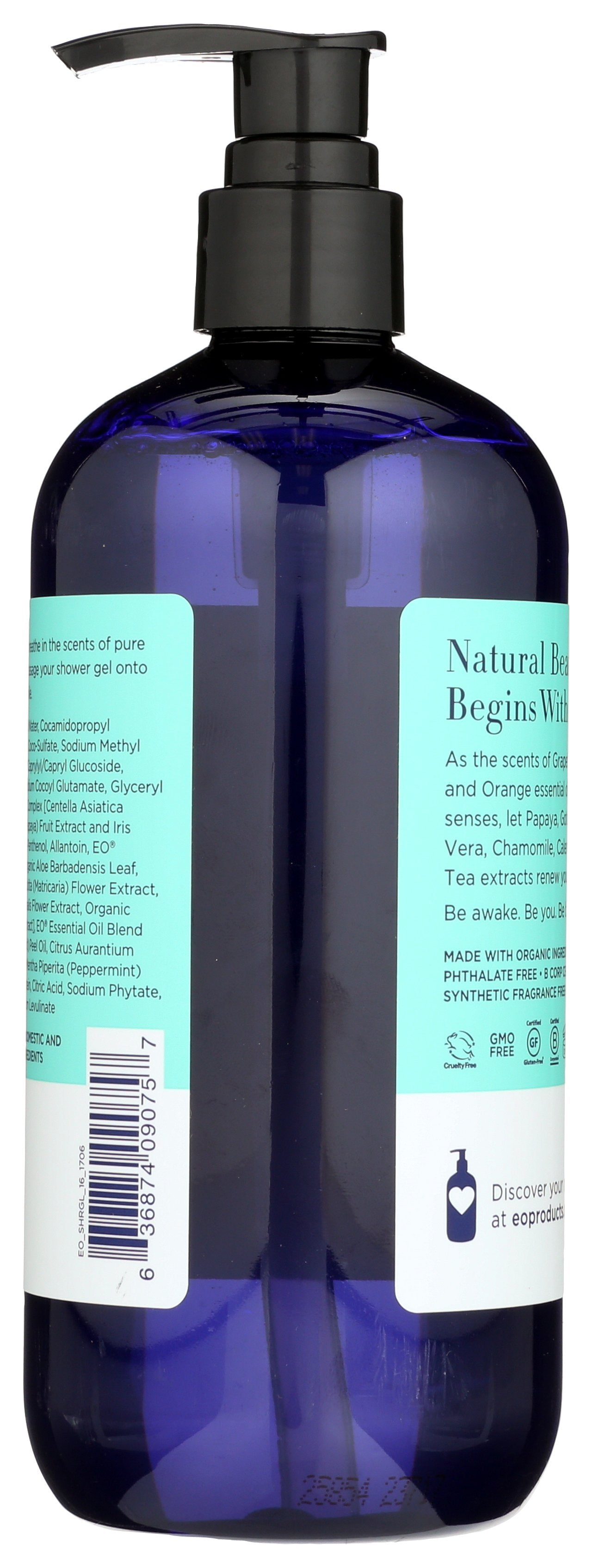 EO SHOWER GEL GRAPFRT&MINT - Case of 3