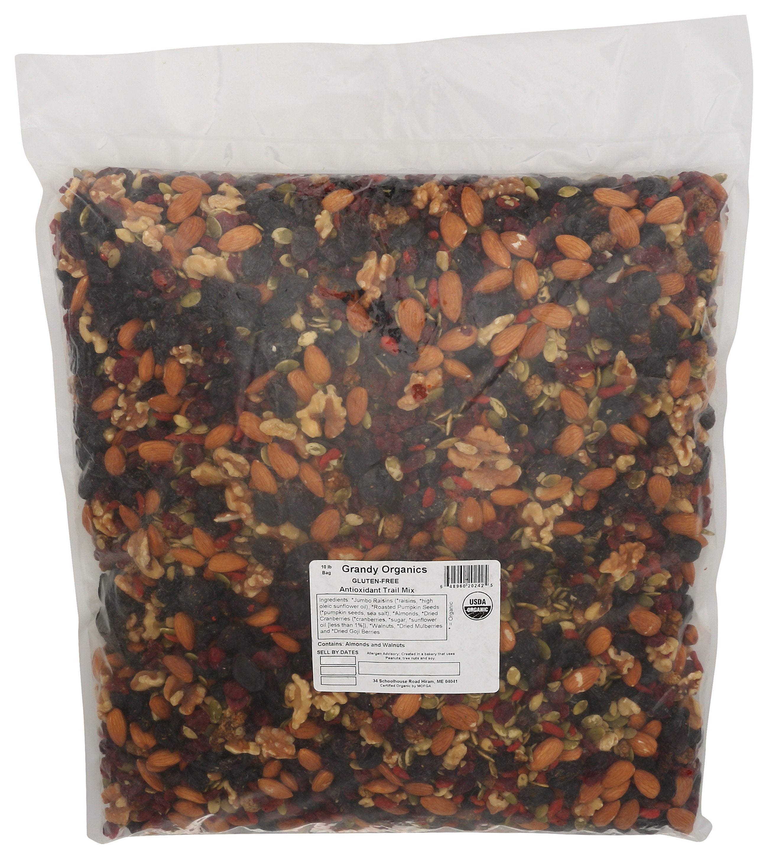 GRANDY OATS TRAIL MIX ANTIOXDANT ORG