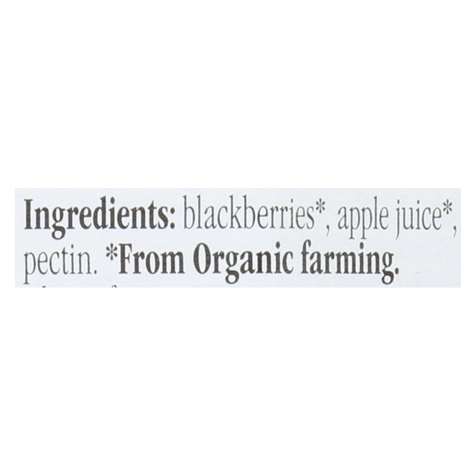 Fiordifrutta Blackberry Fruit Spread  - Case of 6 - 8.82 OZ