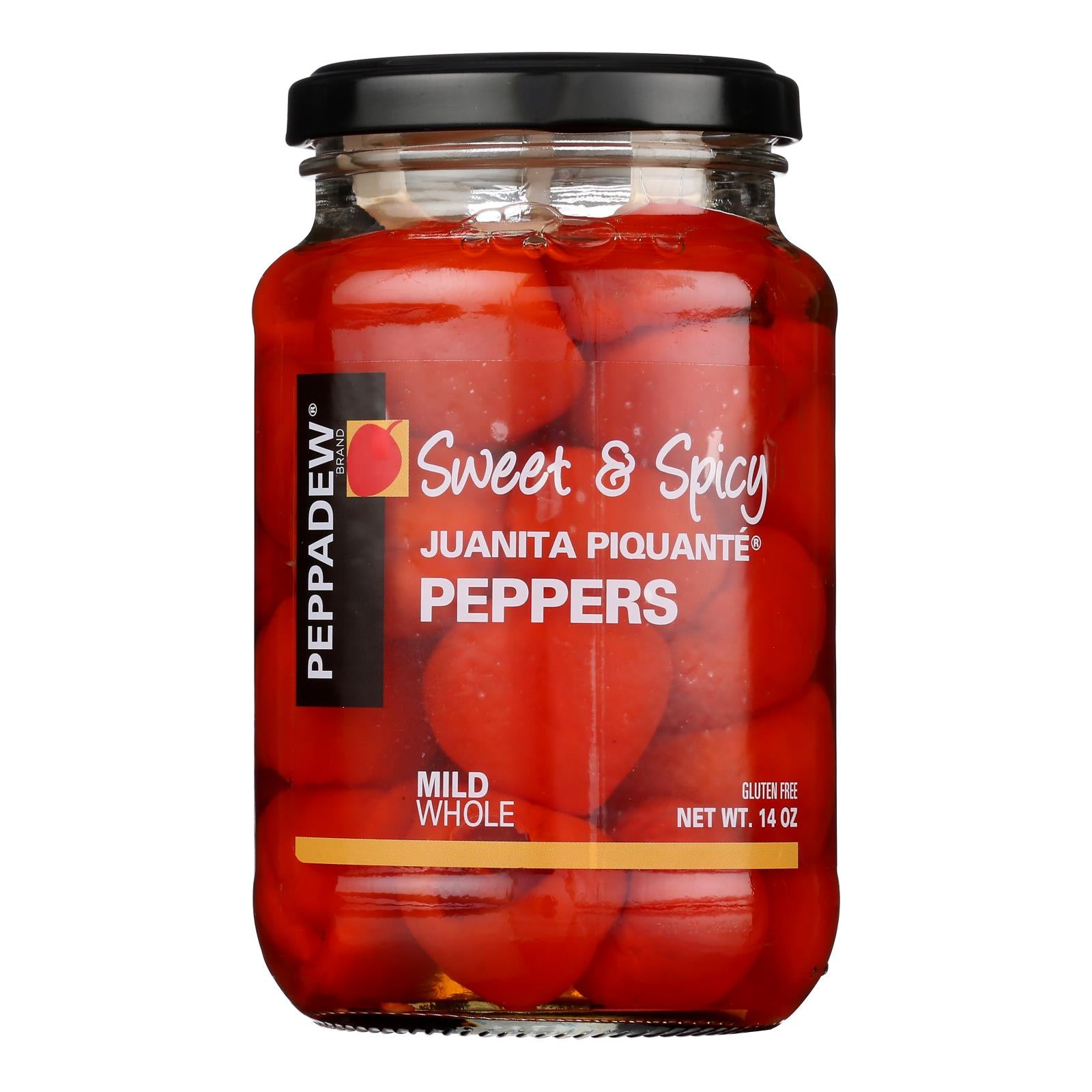 Peppadew Mild Whole Piquante Peppers  - Case Of 12 - 14 Oz