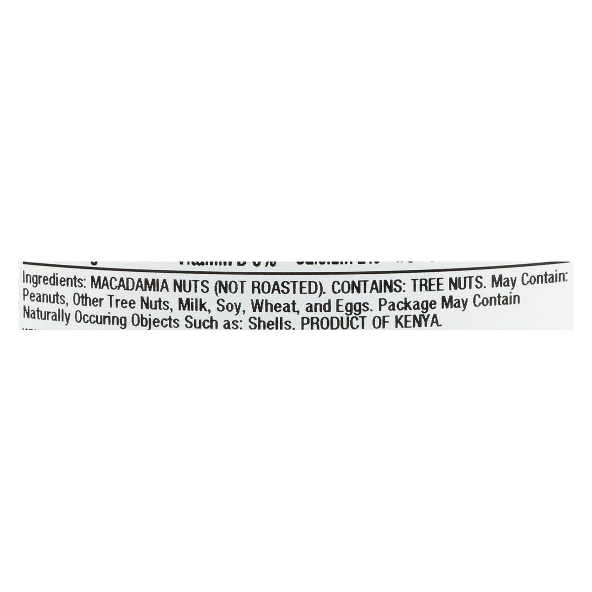 Aurora Natural Products - Raw Whole Macadamias - Case of 12 - 8 oz.