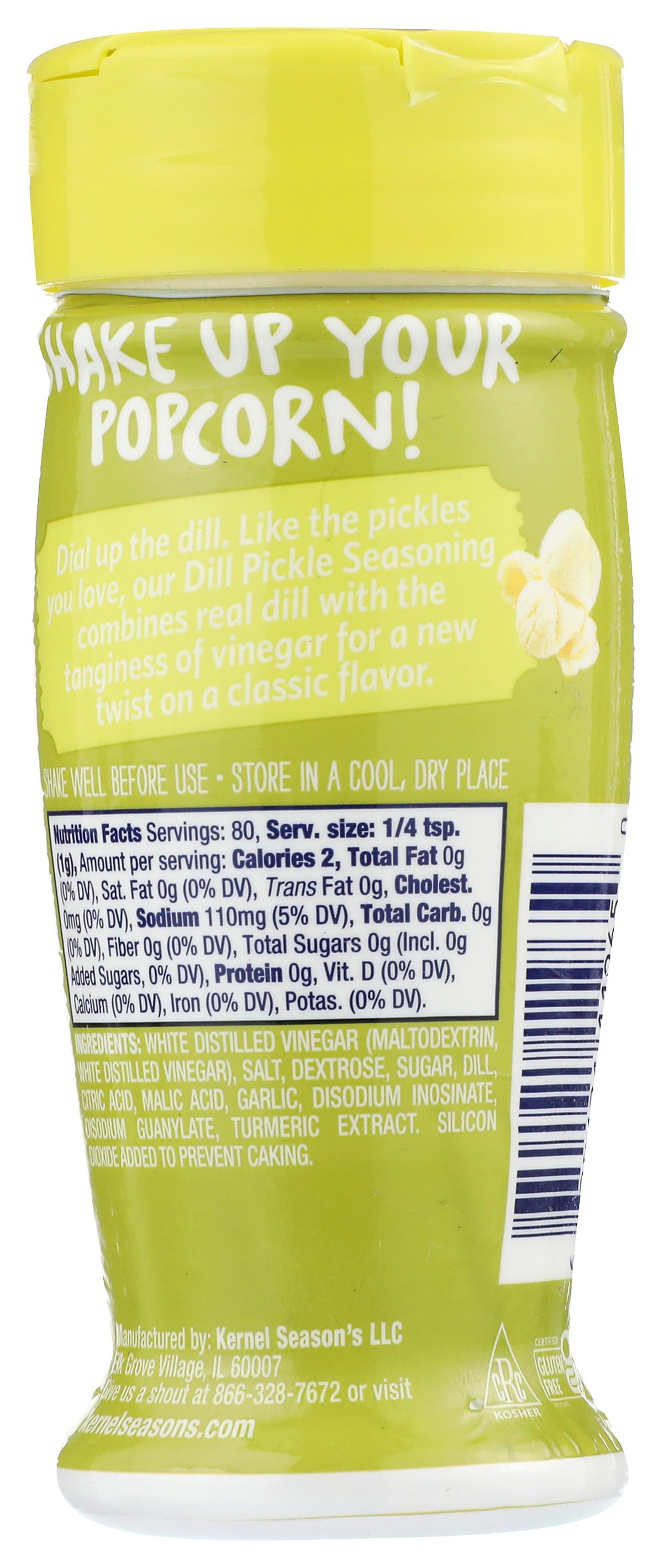 KERNEL SEASONS SEASONING DILL PICKLE - Case of 6