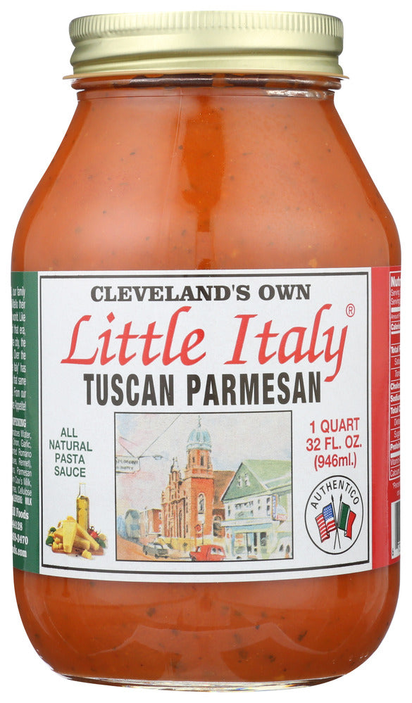 Little Italy Pasta Sauce Parmesan - Case of 12 - 32 oz