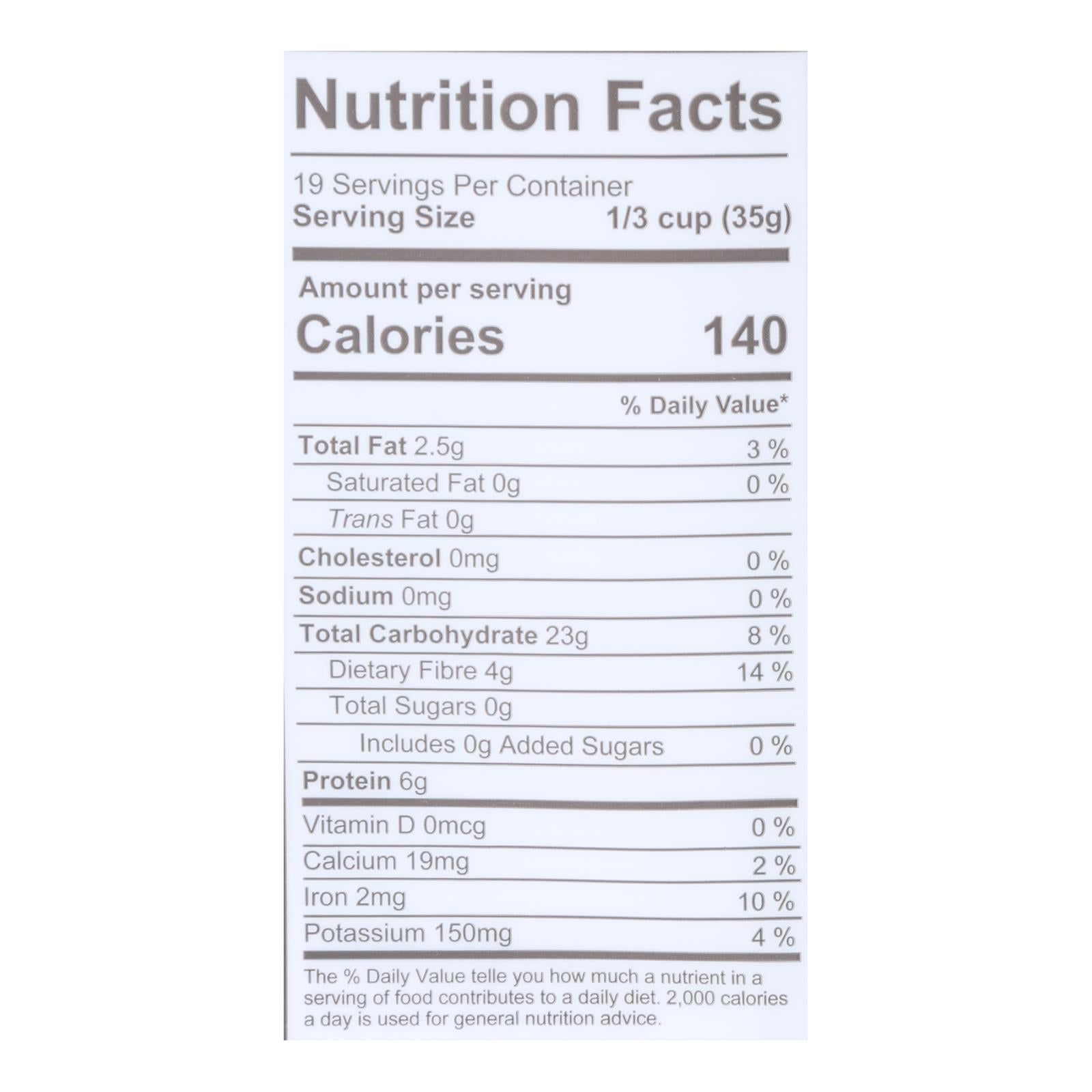 One Degree Organic Foods Organic Steel Cut Oats - Sprouted - Case Of 4 - 24 Oz