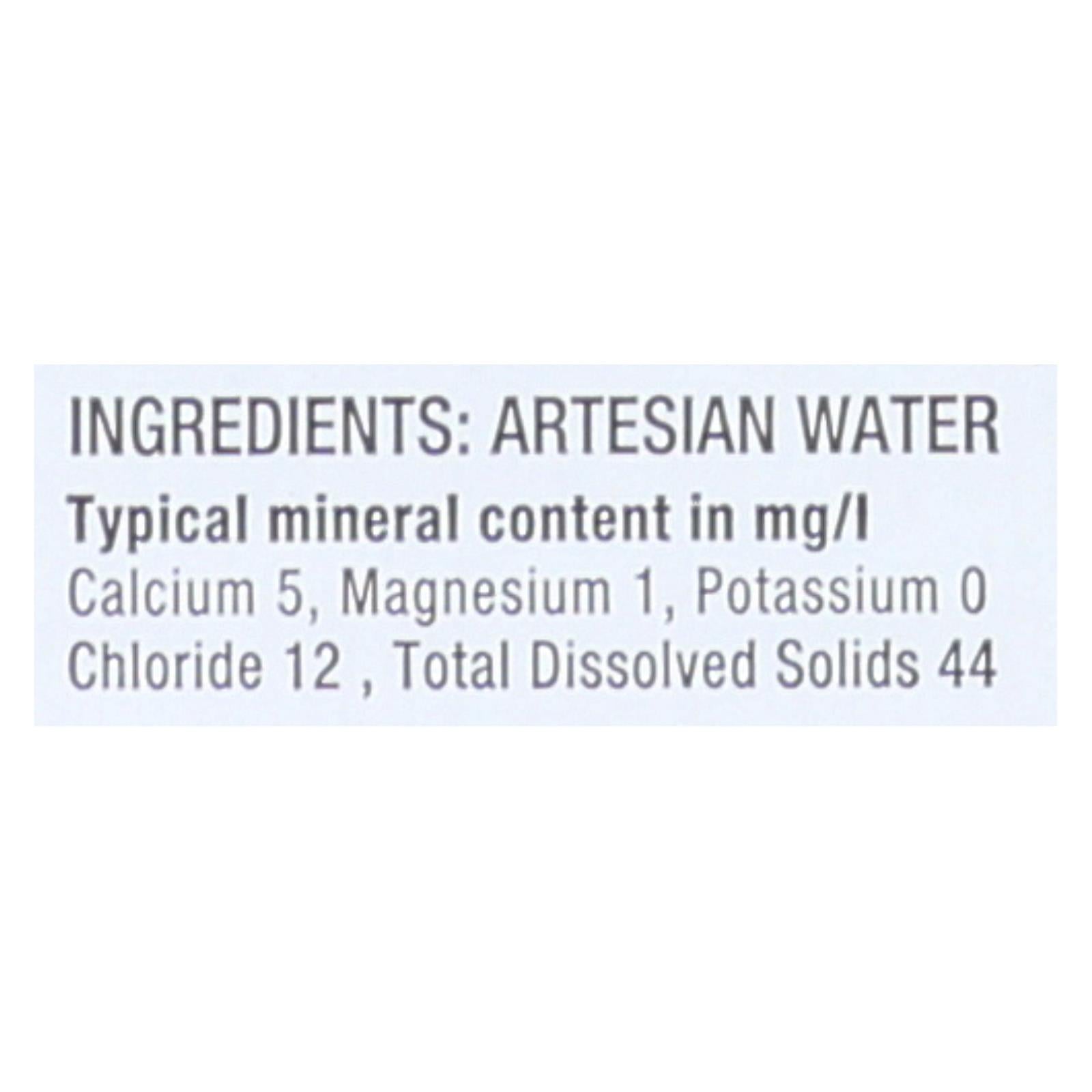 Voss Water Artesian Water - Still - Case of 12 - 28.74 oz.