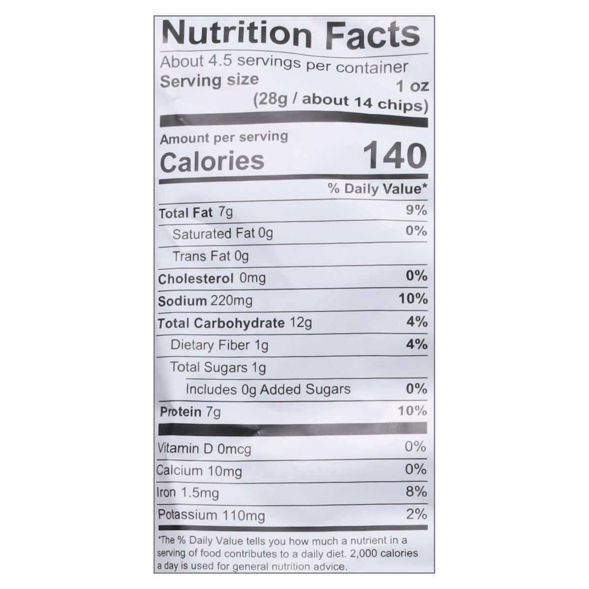 Simply Protein - Tchips Hint Of Lime - CS of 10-4.58 OZ