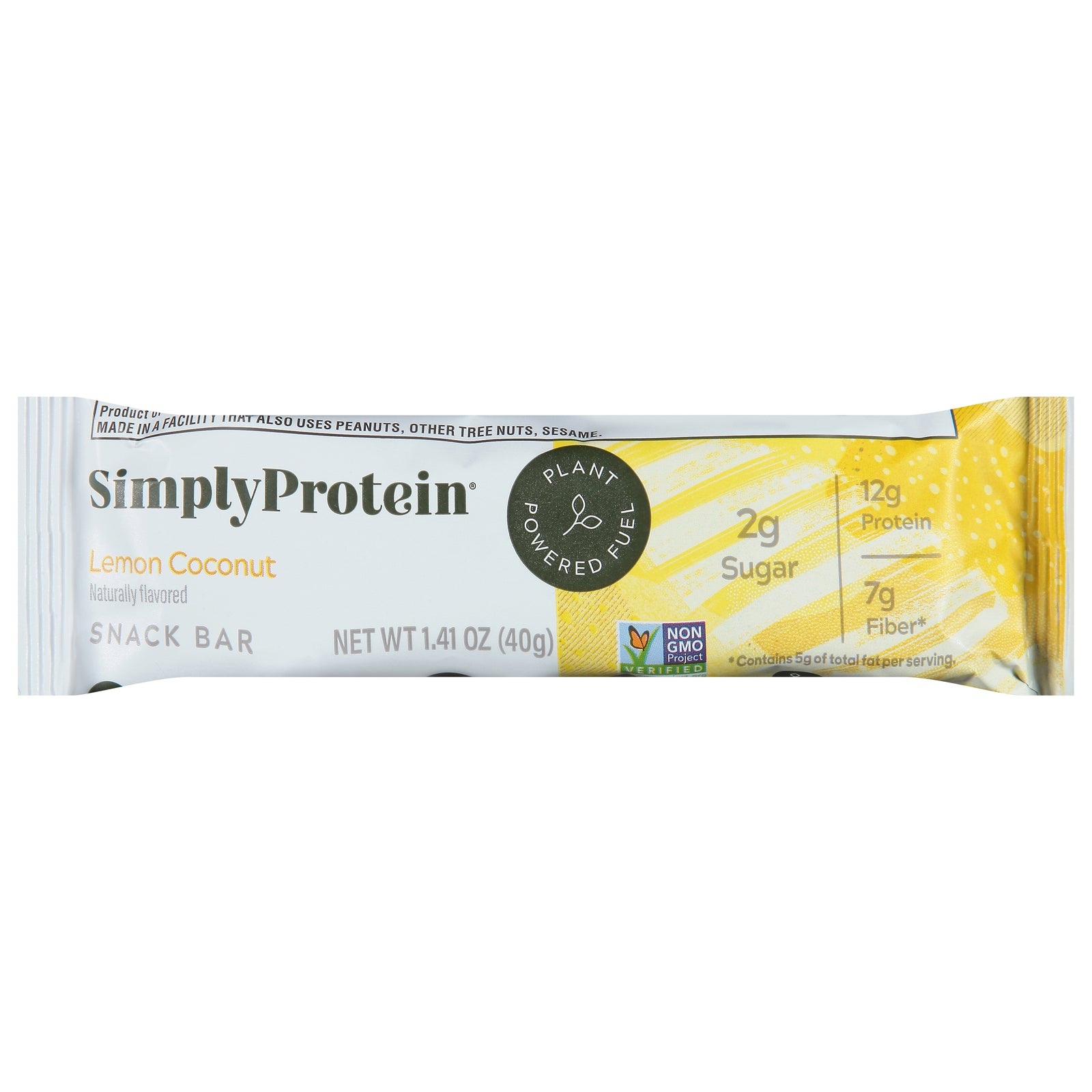 Simply Protein - Protein Bar Lemon Coconut - CS of 4-8/1.41 Z