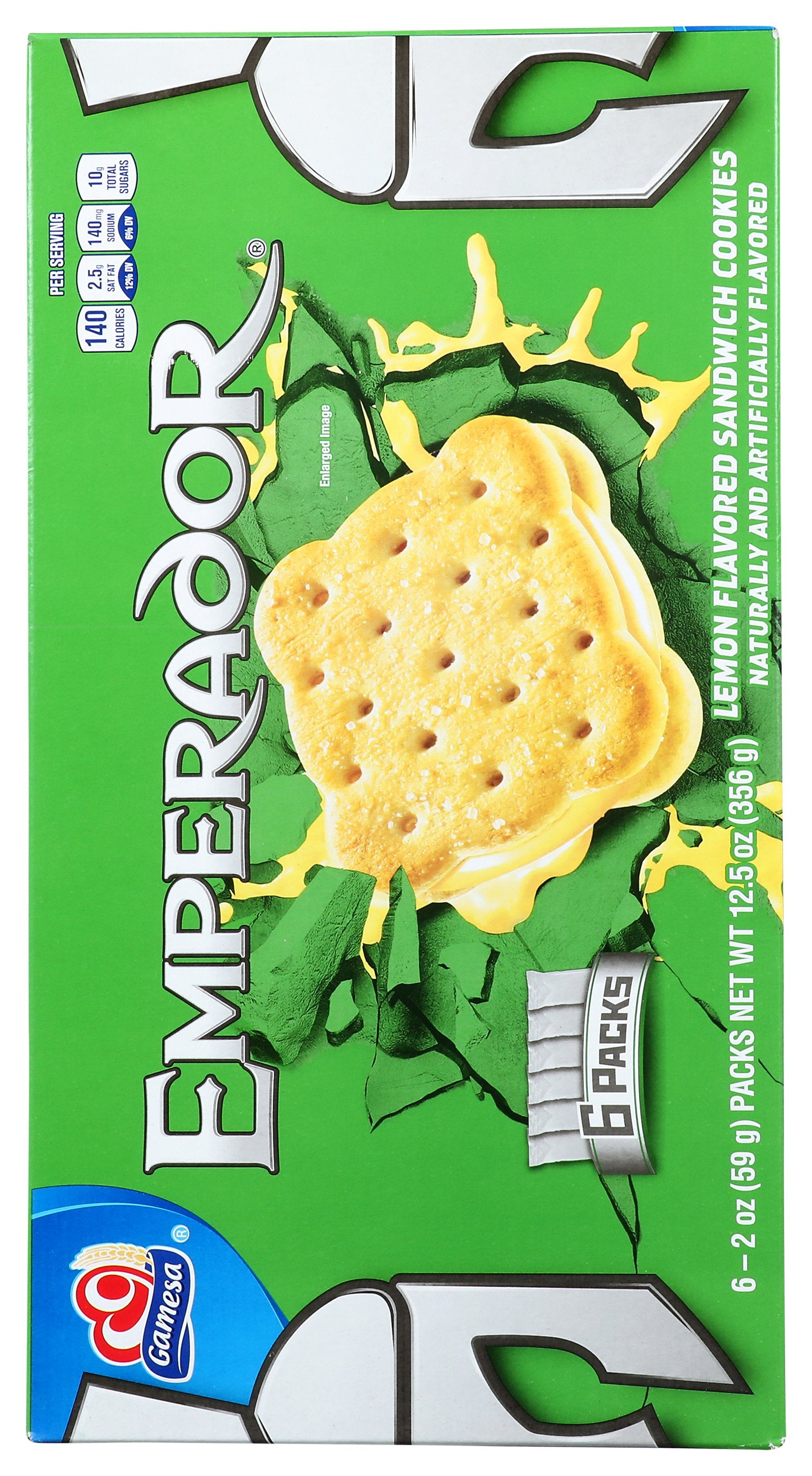 GAMESA COOKIE PIRUETAS LEMON - Case of 12