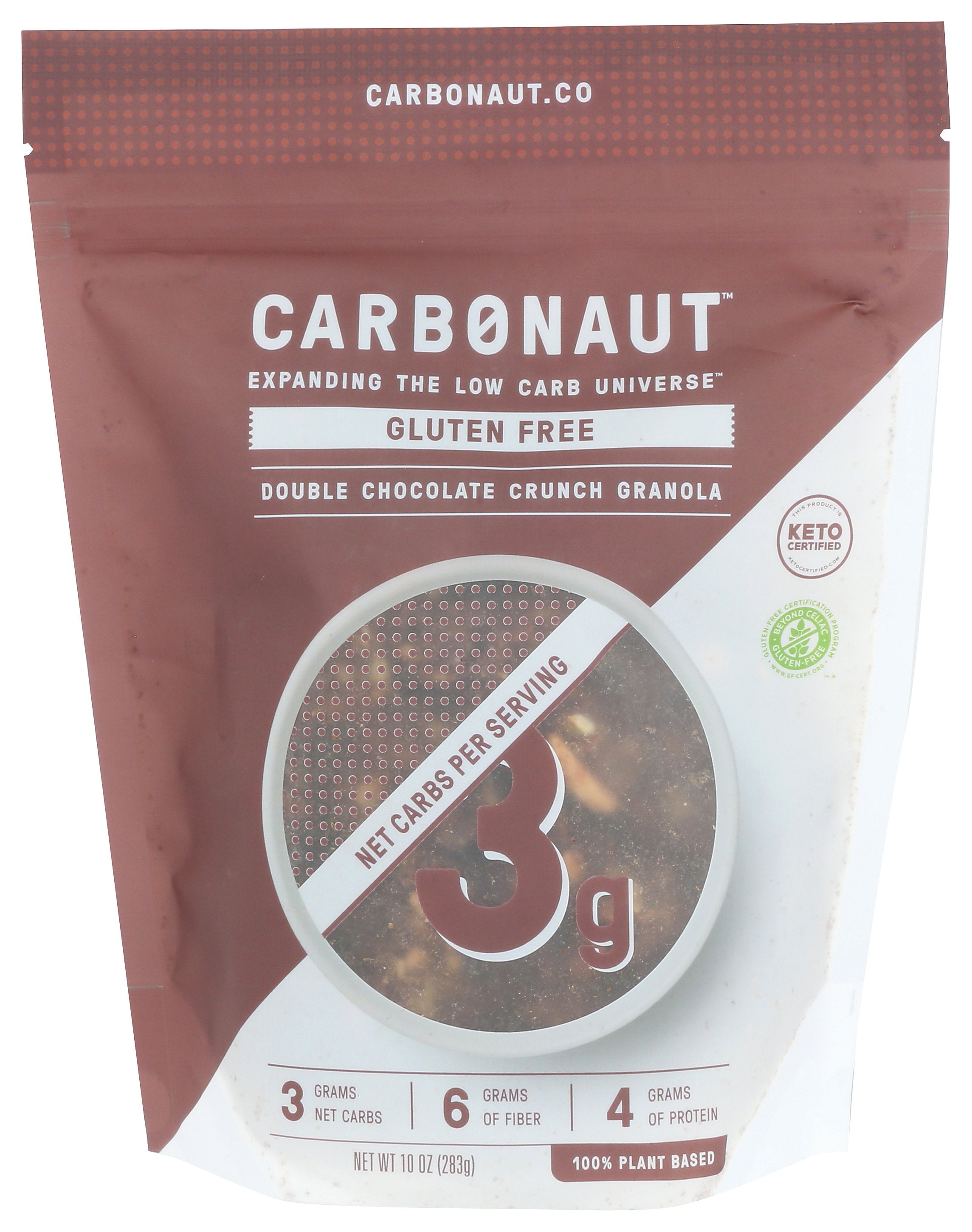 CARBONAUT GRANOLA DOUBLE CHOCOLATE - Case of 6