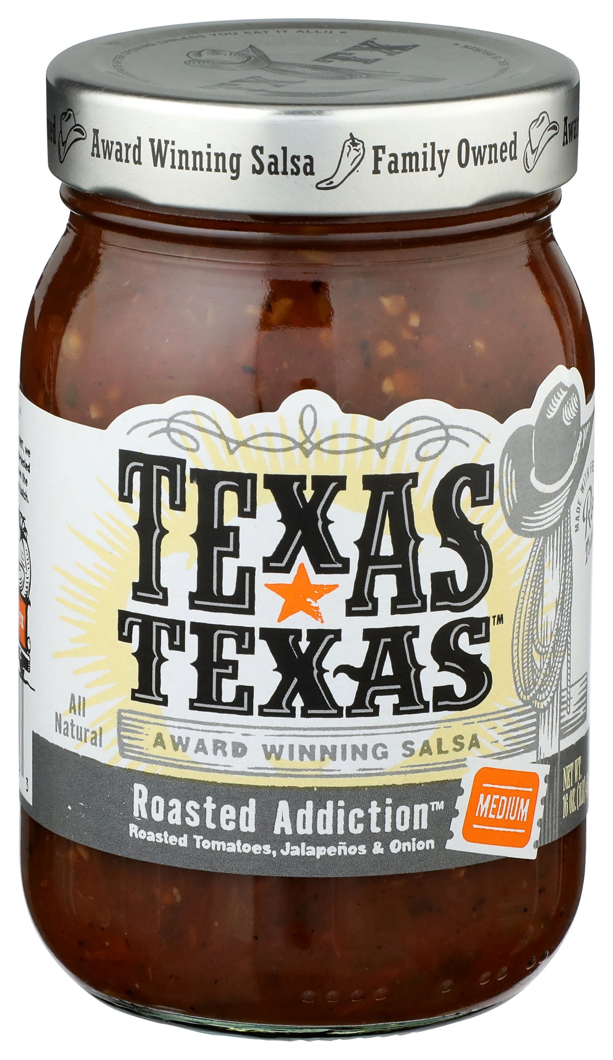 TEXAS TEXAS SALSA ROASTED ADDICTION - Case of 6