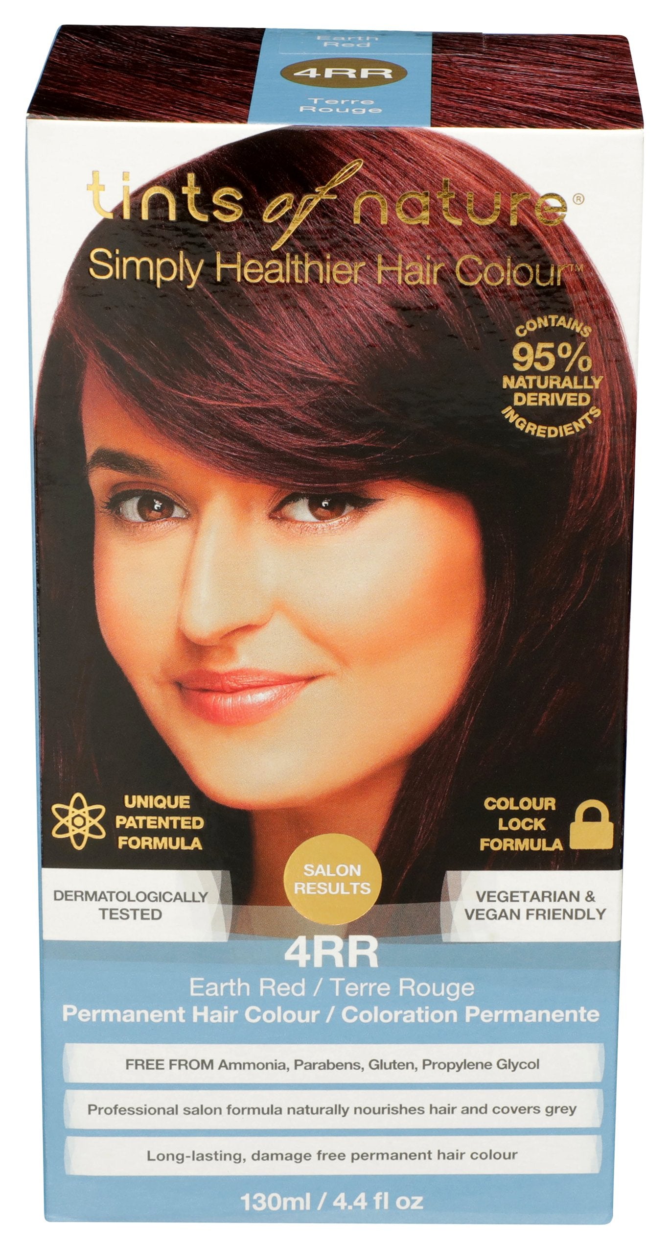 TINTS OF NATURE COLOUR HAIR 4RR ERTH RED - Case of 3