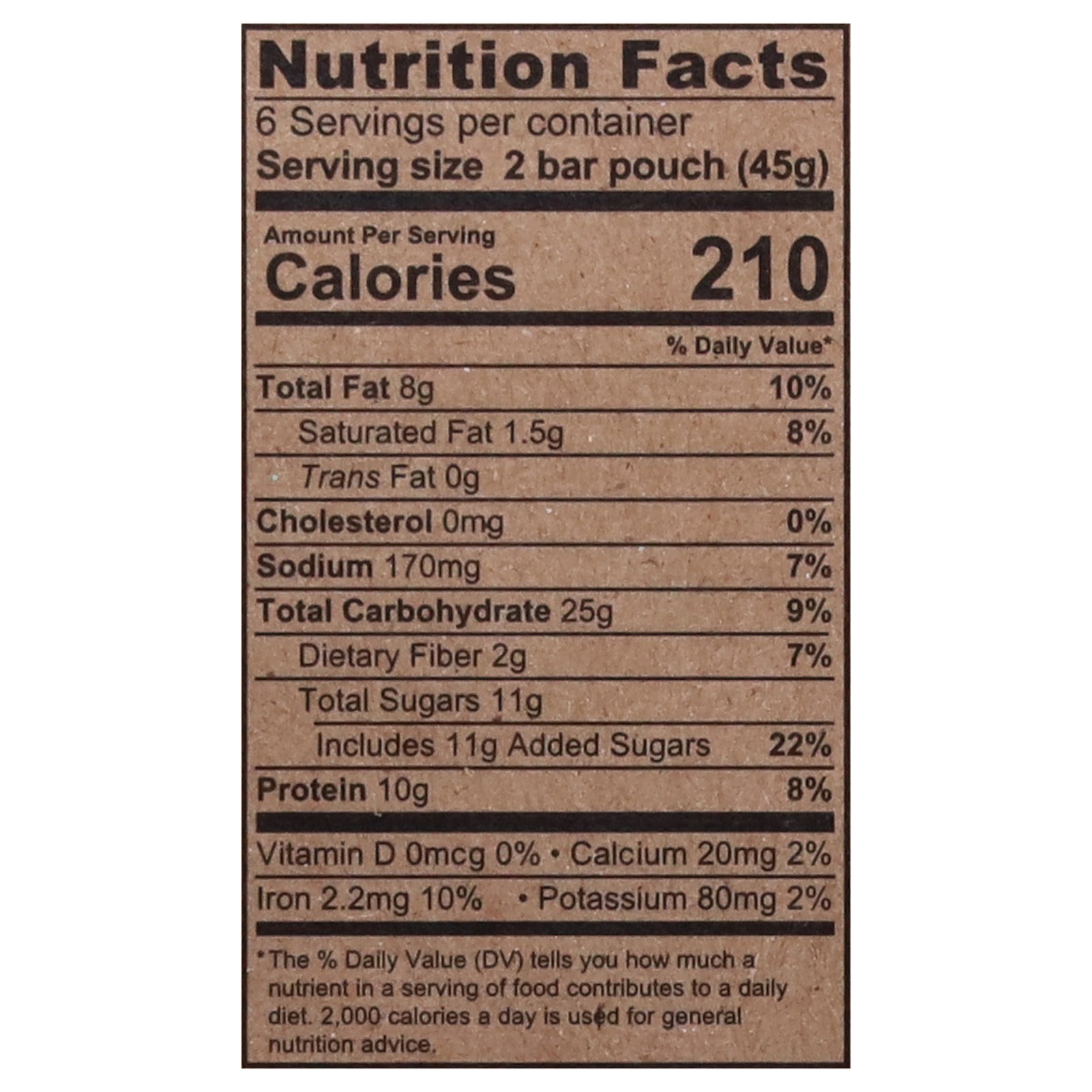 Kodiak Cakes - Granola Bar Choc Chip - CS of 12-6/1.59OZ