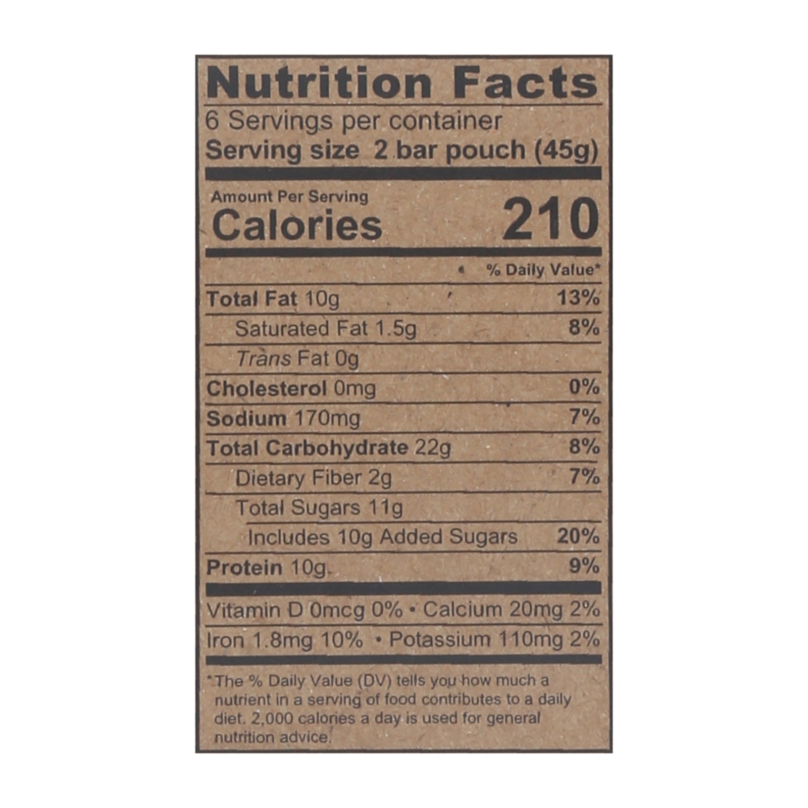 Kodiak Cakes - Granola Bar Pnut Butter - CS of 12-6/1.59OZ
