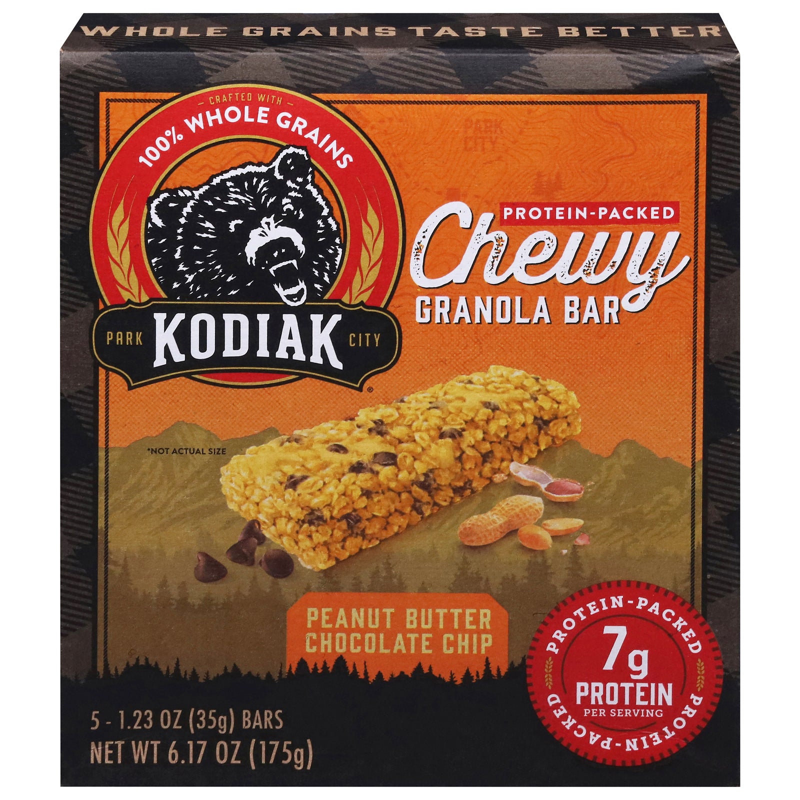 Kodiak Cakes - Gran Bar Pb Cchip Chewy - CS of 12-6.17 OZ