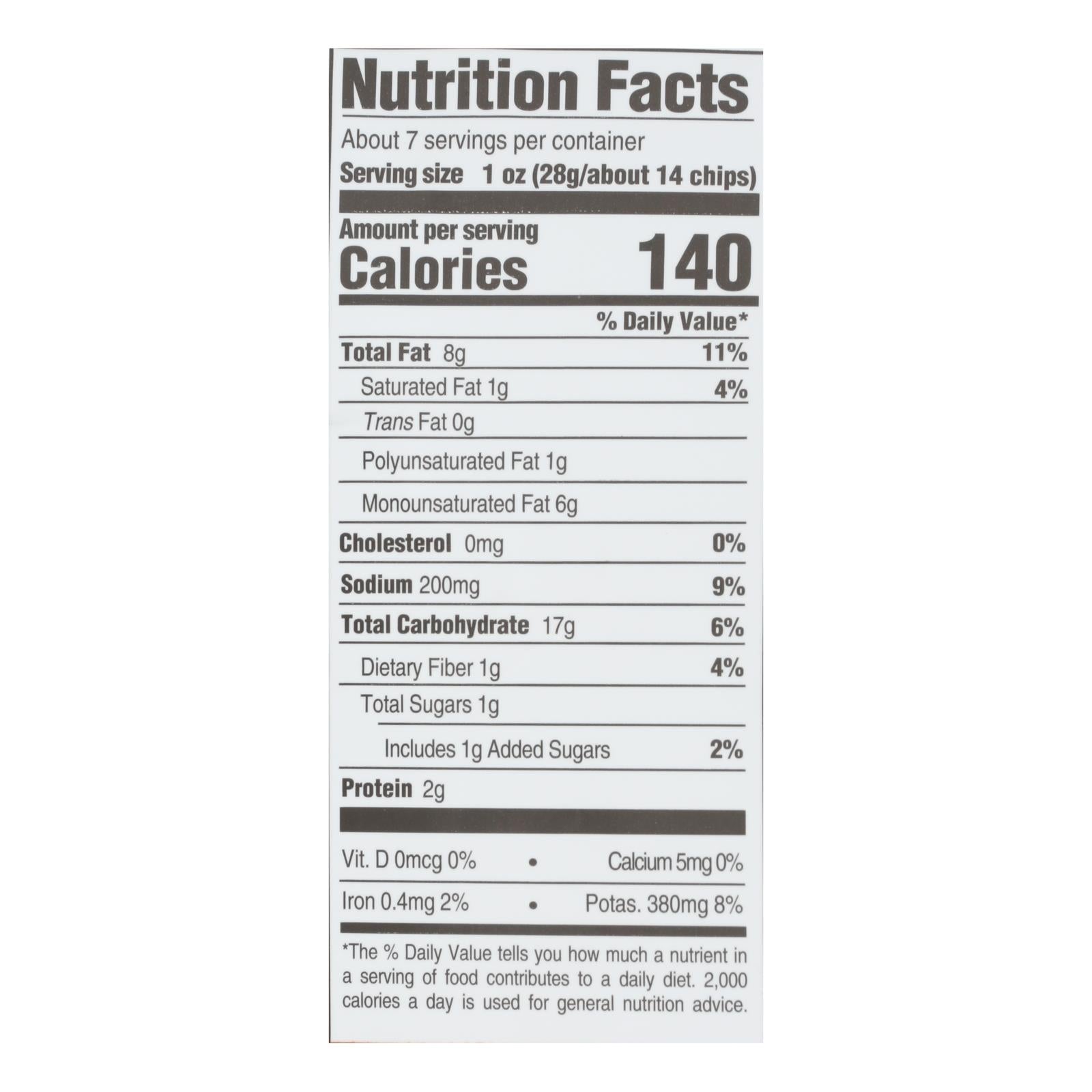 Boulder Canyon - Kettle Chips - Hickory Barbeque - Case of 12 - 6.5 oz.