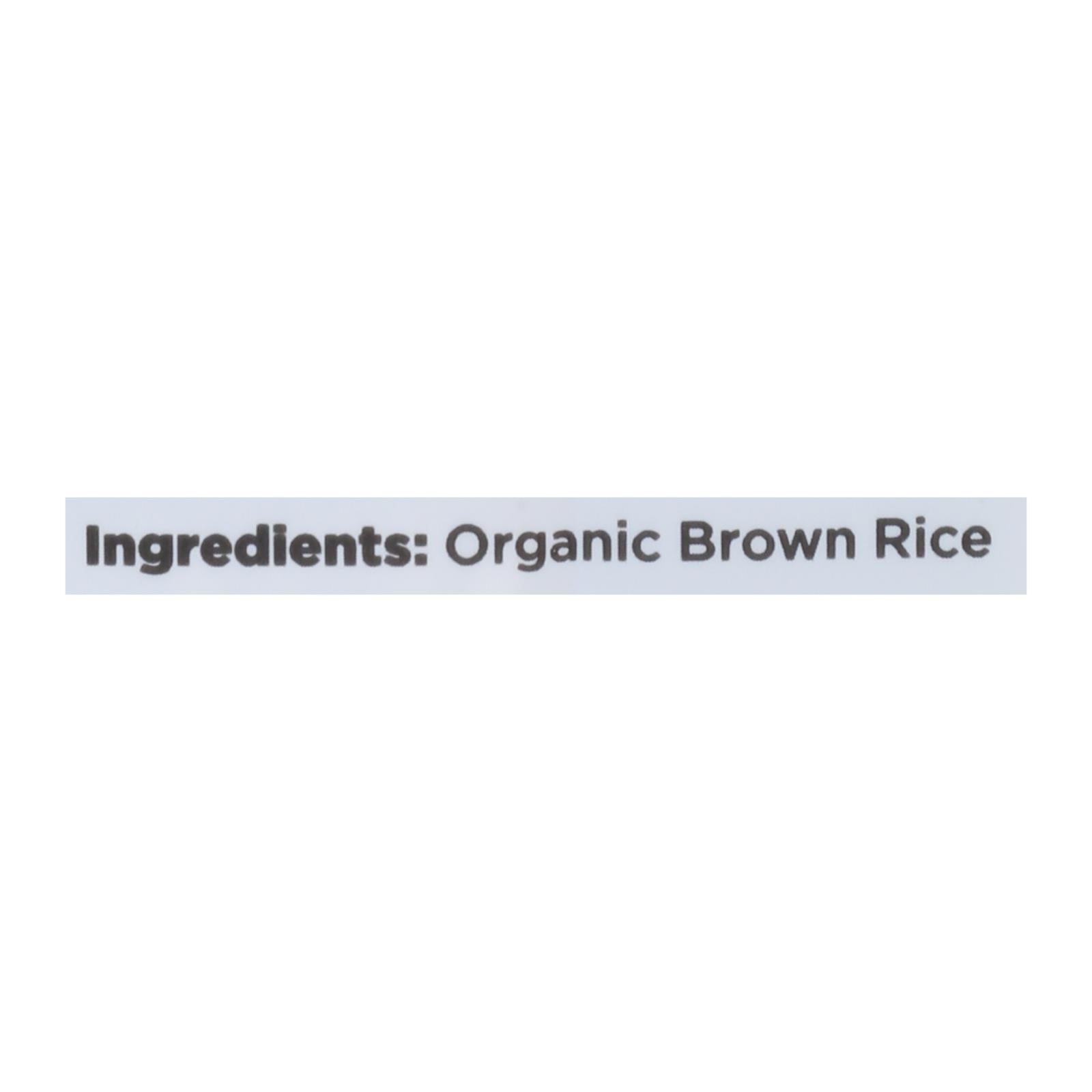 Lotus Foods Organic - Rice - Brown - Jasmine - Case of 6 - 30 oz