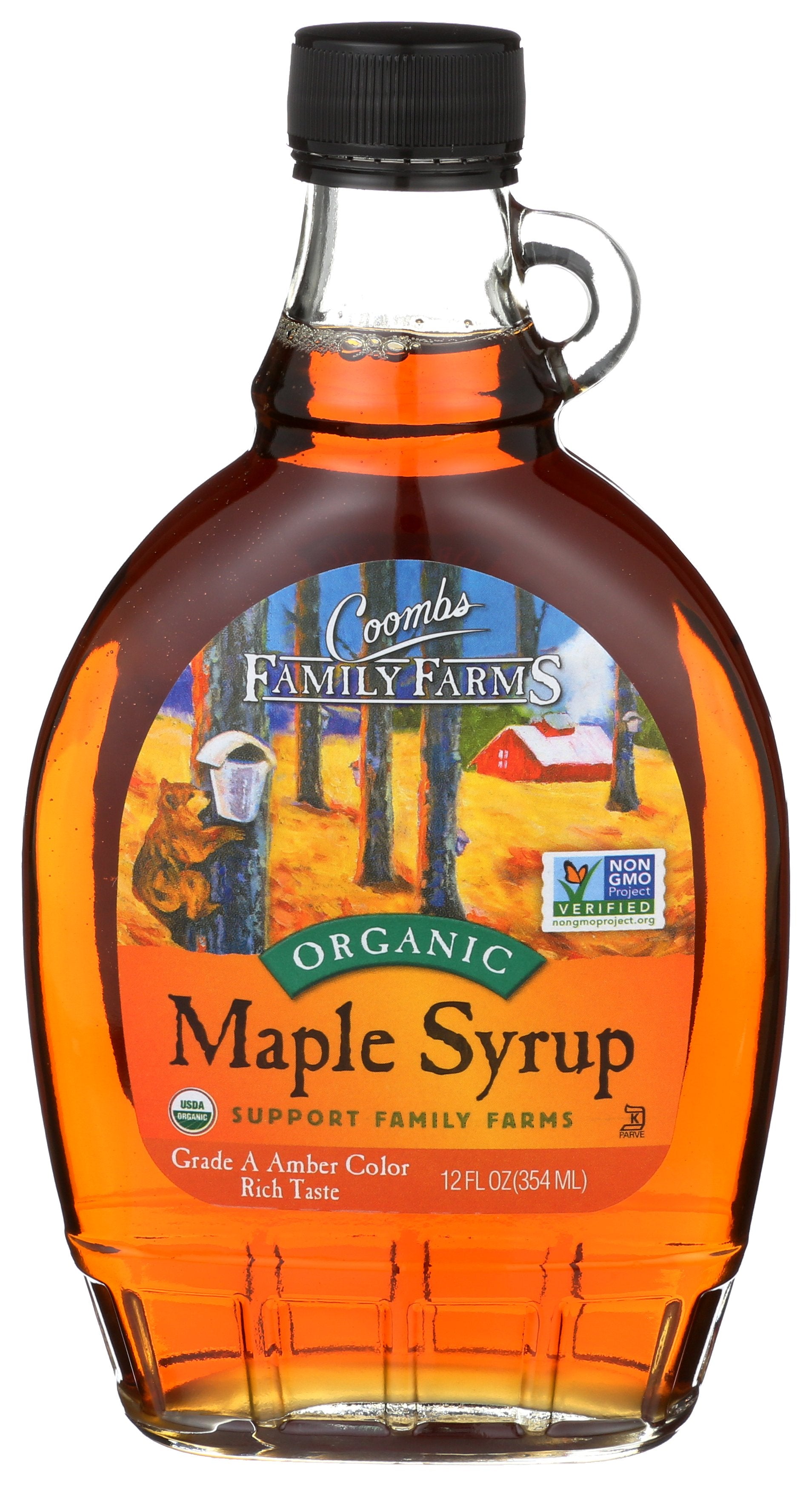 COOMBS FAMILY FARMS SYRUP MAPLE GRD A AMB ORG - Case of 12 [MAPLE SYRUP - 12 OZ]
