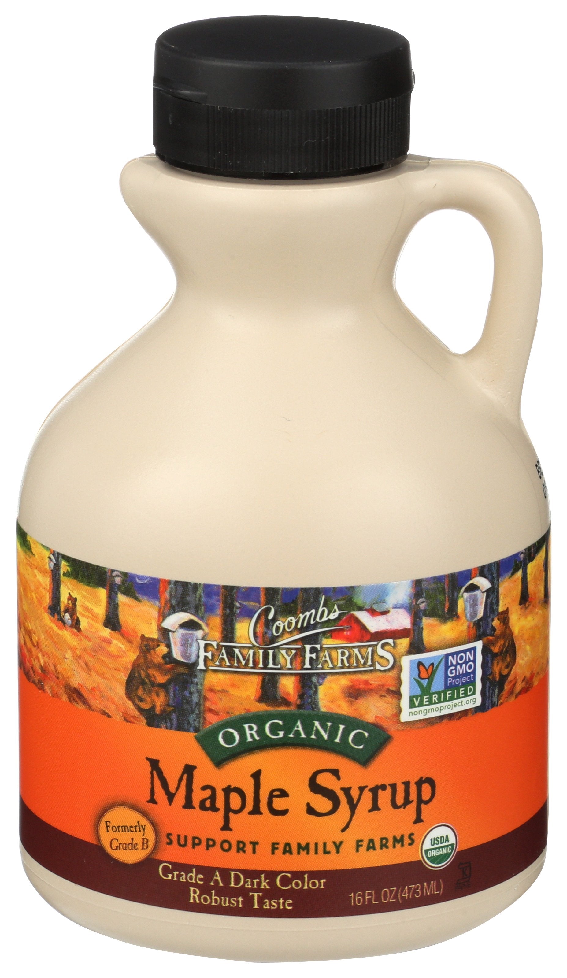 COOMBS FAMILY FARMS MAPLE SYRP JUG GRD A ORG - Case of 12