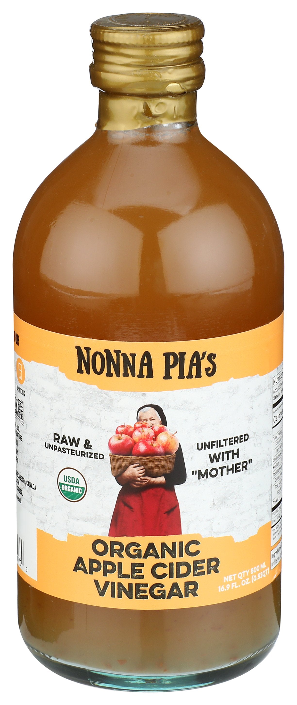 NONNA PIAS VINEGAR APPLE CIDER - Case of 6