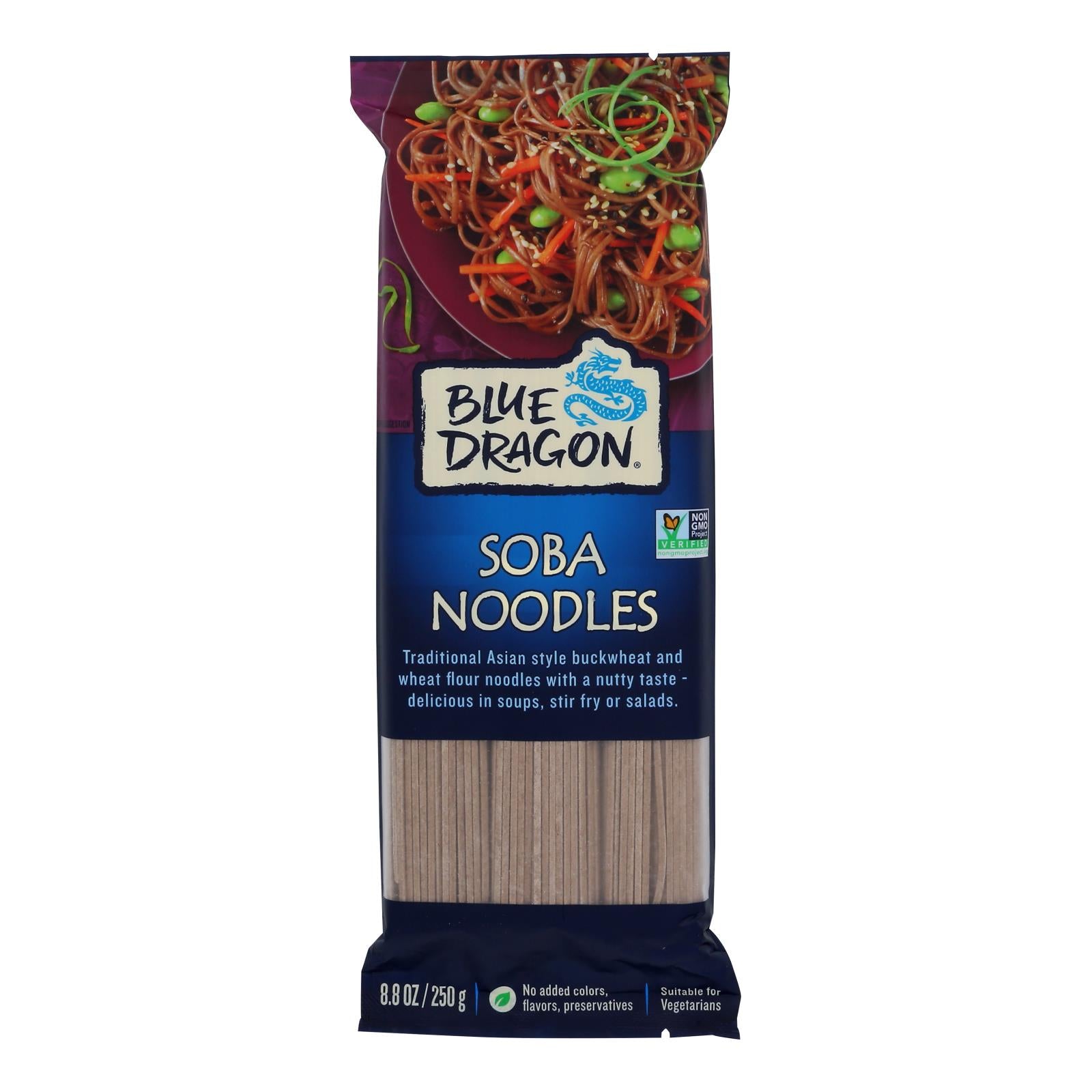 Blue Dragon Curly Noodles - Case Of 10 - 8.8 Oz