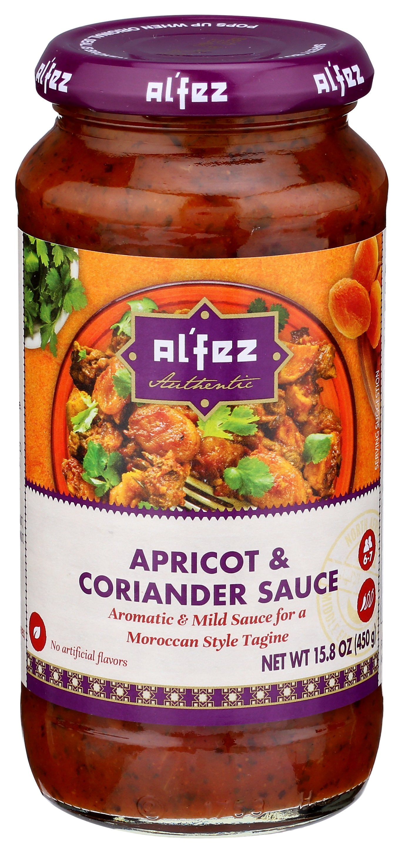 AL FEZ SAUCE APRICOT CORIANDER - Case of 6