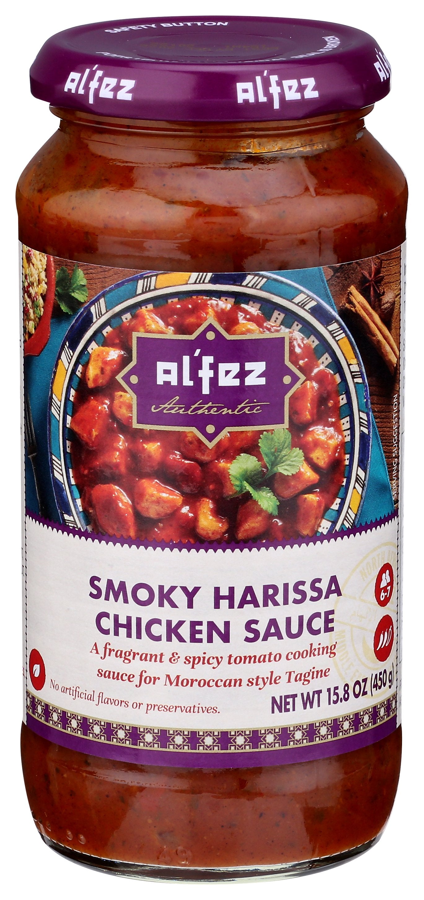 AL FEZ SAUCE SMOKY HARISSA CHCKN - Case of 6