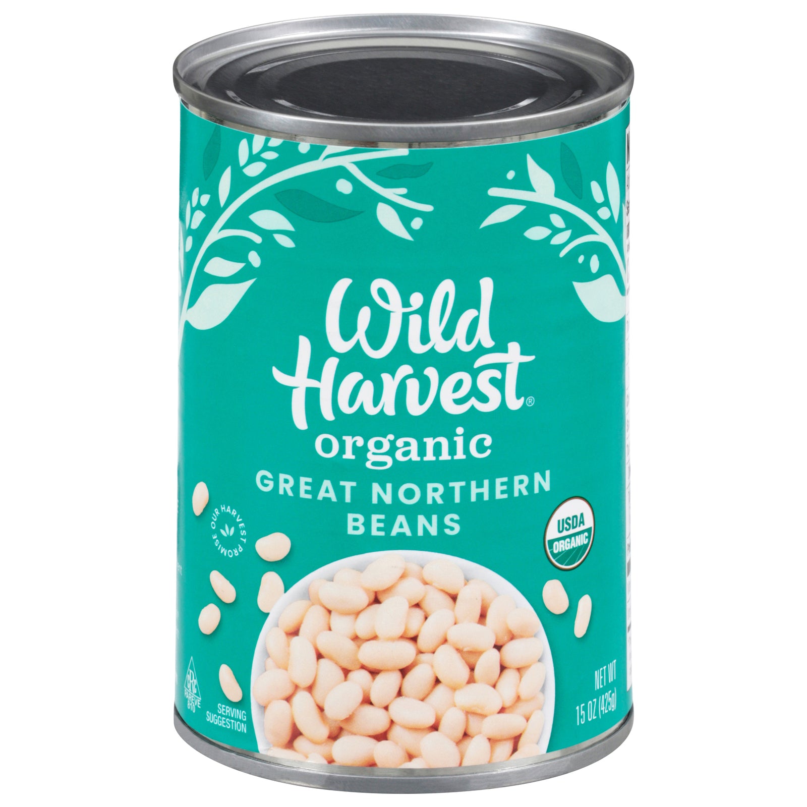 Wild Harvest - Beans Northern - Case of 12-15 OZ