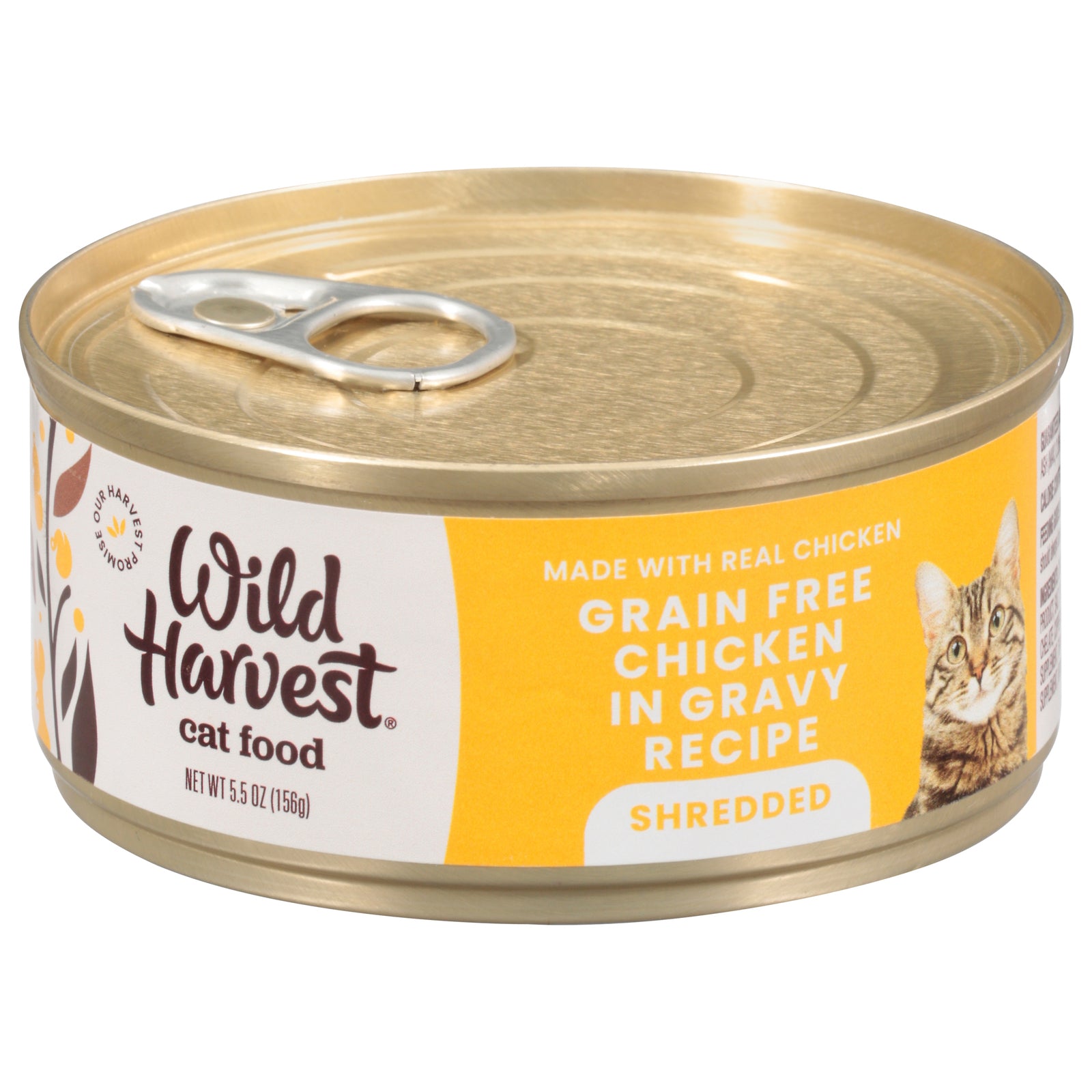 Wild Harvest - Cat Fd Shred Cuts Grvy Gluten Free - Case of 24-5.5 OZ