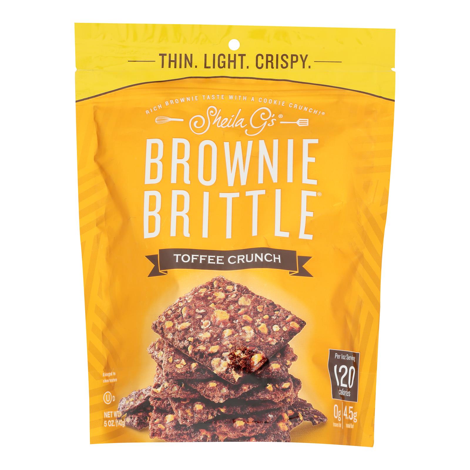 Sheila G's - Brownie Brtl Toff Crunch - CS of 6-5 OZ