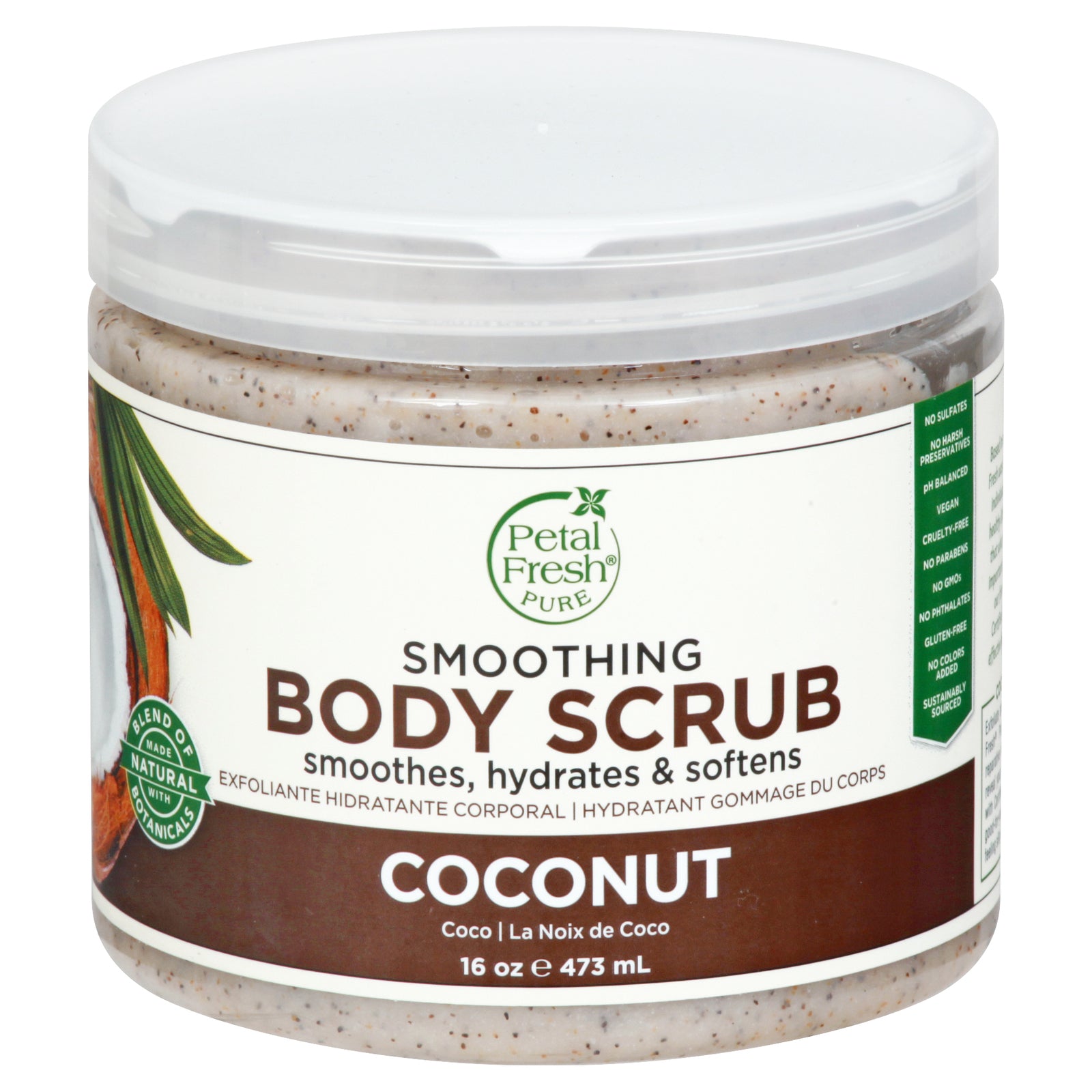 Petal Fresh Pure - Body Scrub Coconut - CS of 6-16 FZ