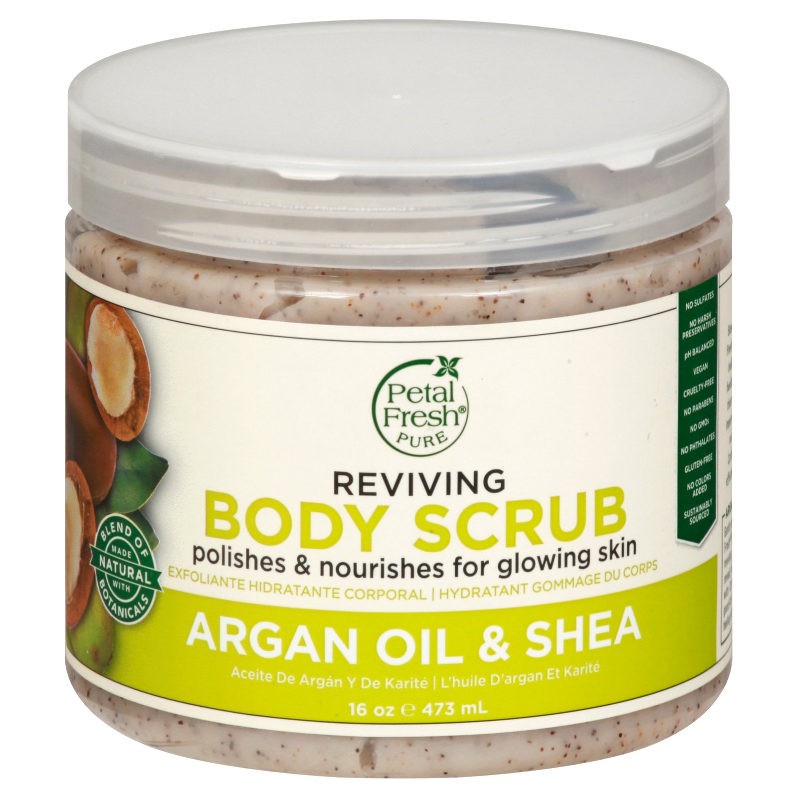 Petal Fresh Pure - Body Scrub Argan Oil Shea - CS of 6-16 FZ