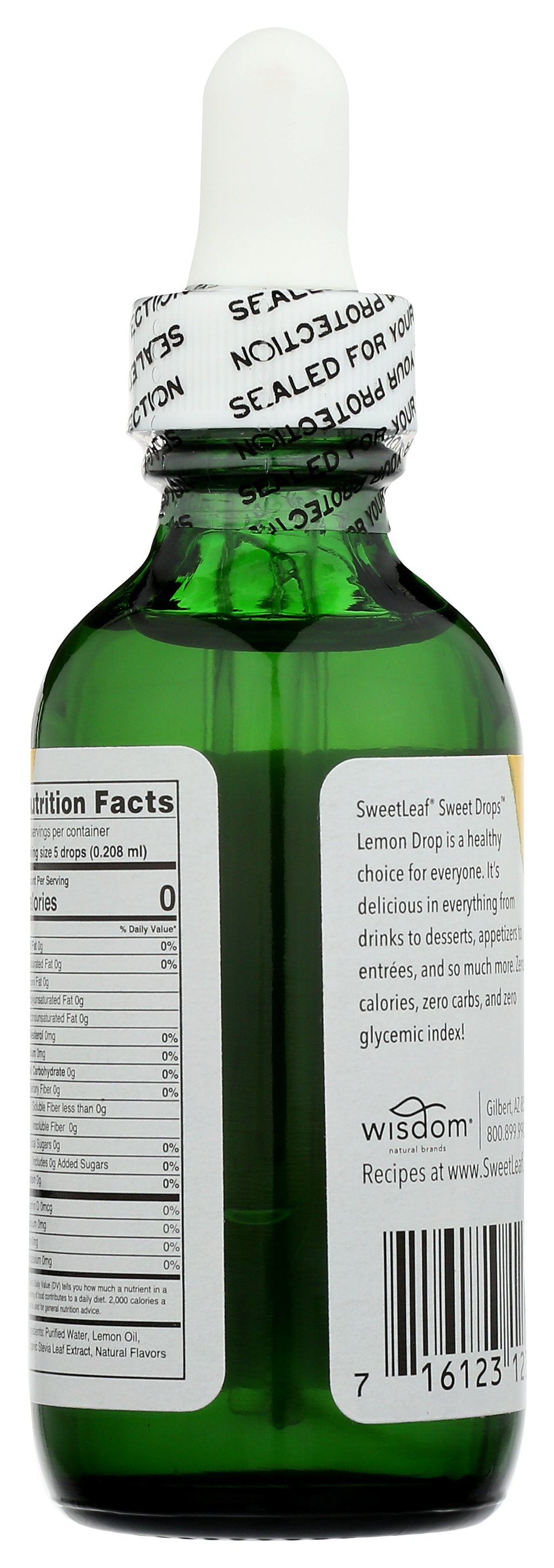 SWEETLEAF STEVIA LIQ DROP LEMON - Case of 3