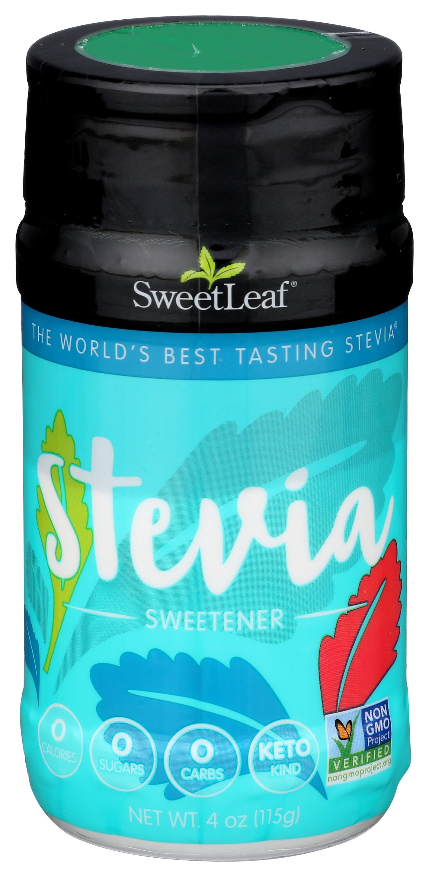 SWEETLEAF STEVIA+ FIBER PWDR SHAKER - Case of 3