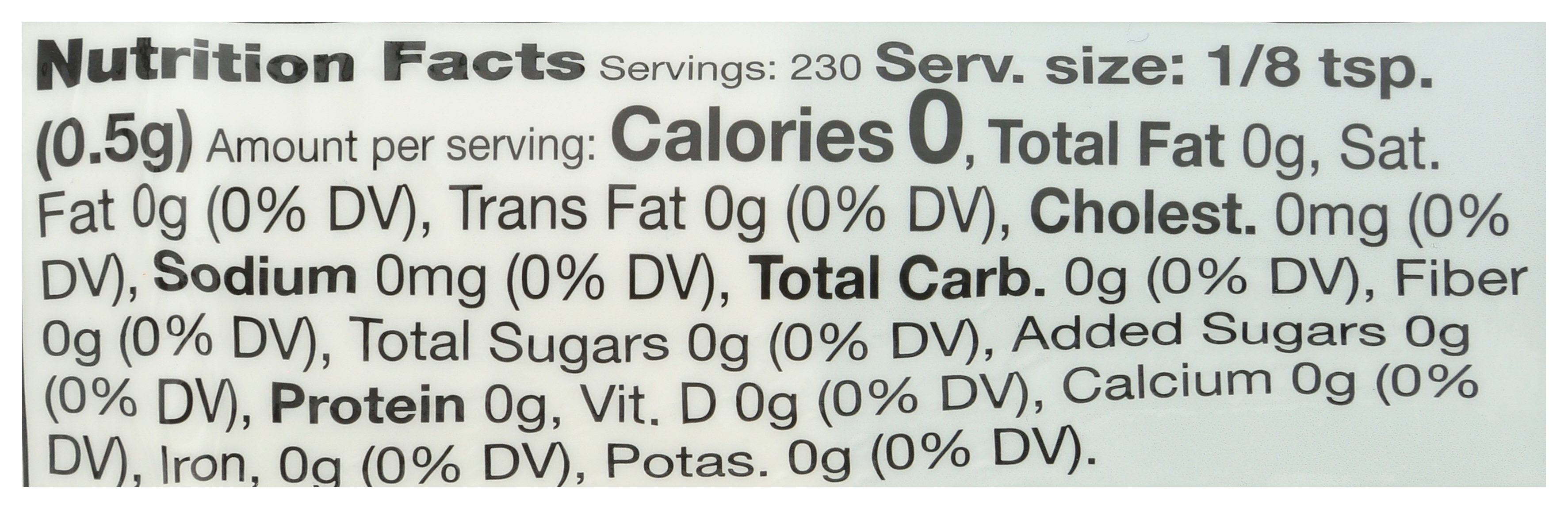 SWEETLEAF STEVIA+ FIBER PWDR SHAKER - Case of 3