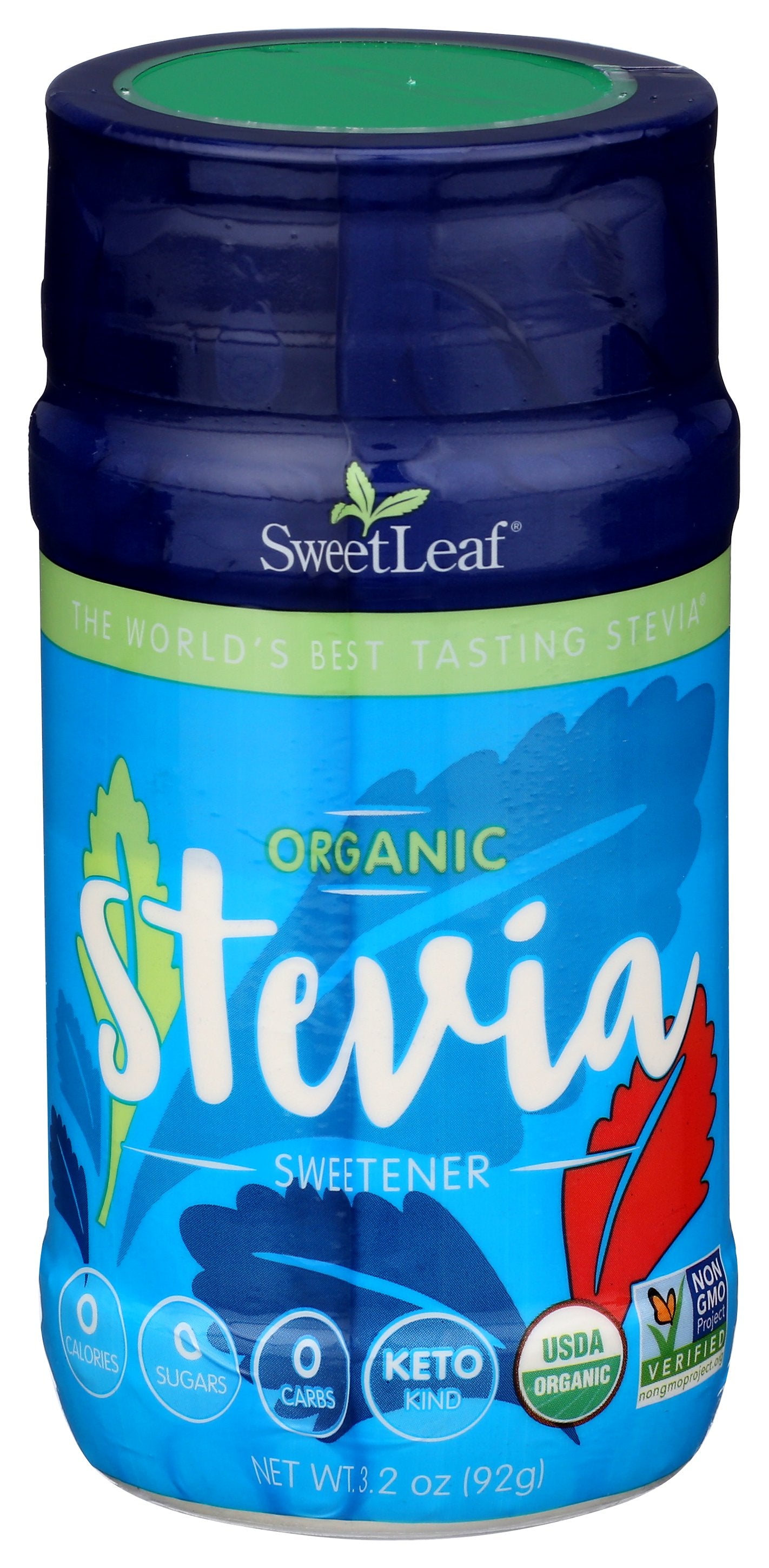 SWEETLEAF STEVIA PWDR 92G ORG - Case of 6