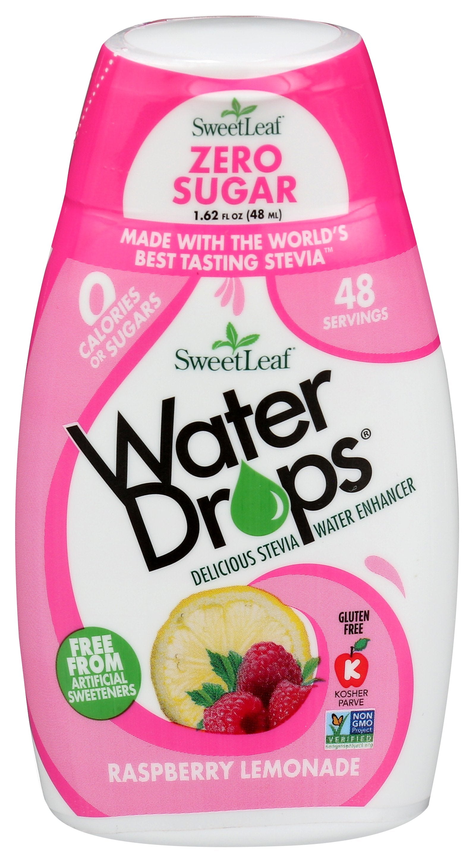 SWEETLEAF WATER DROP RSPBRY LMN - Case of 12