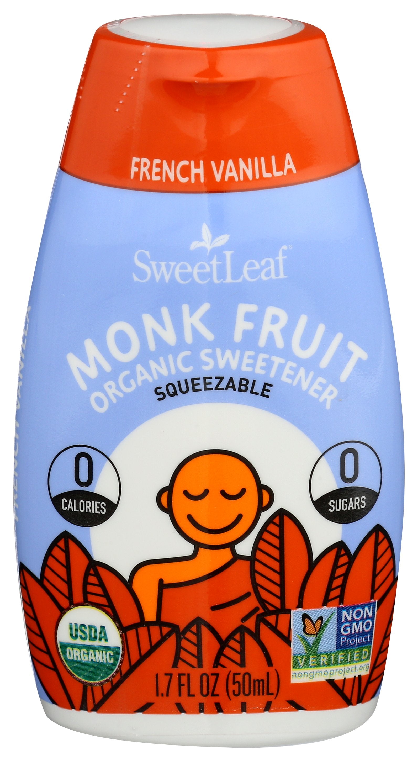 SWEETLEAF MONK FRUIT LQD FRNCH VANL - Case of 6