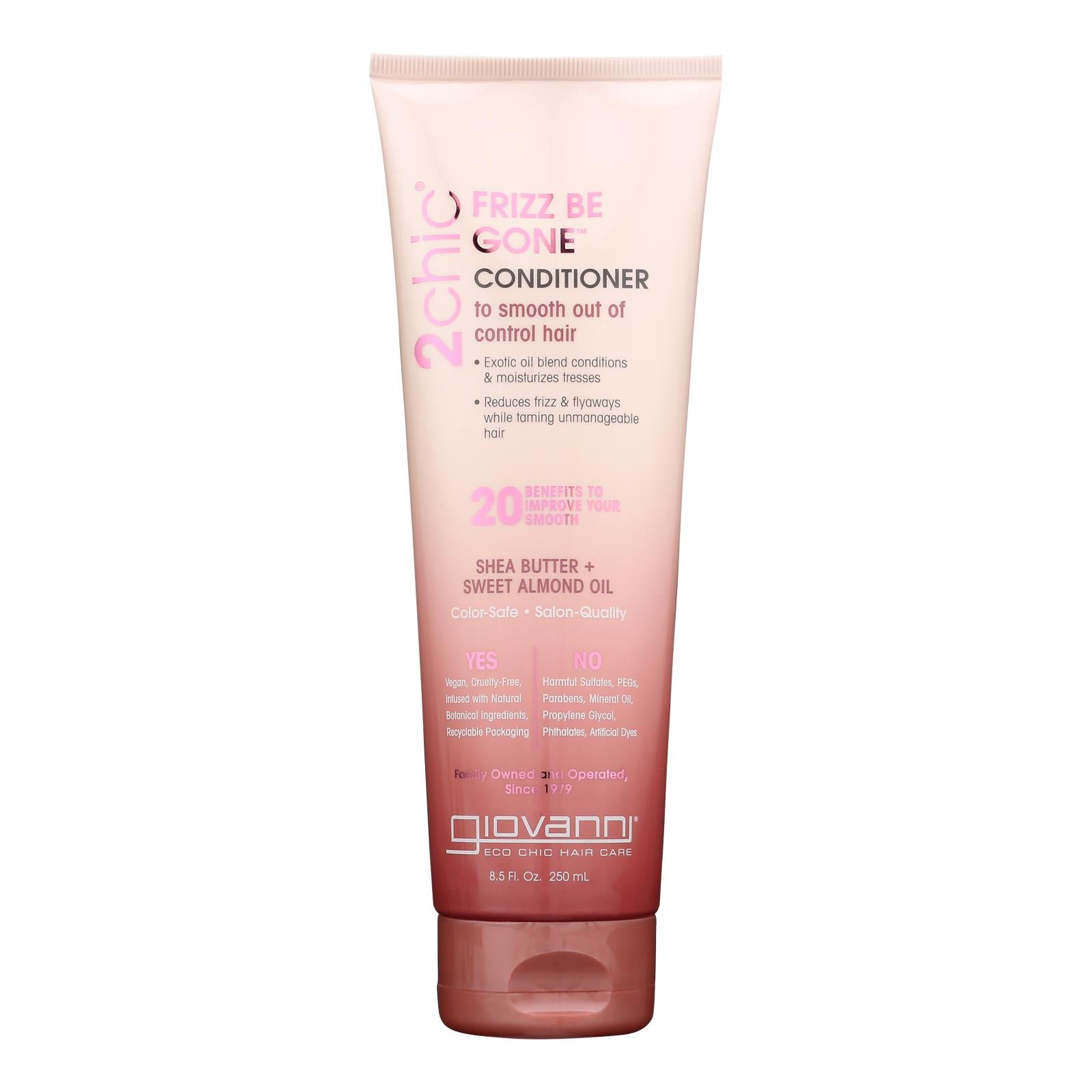 Giovanni Hair Care Products 2chic - Conditioner - Shea Butter - Almond - 8.5 Fl Oz