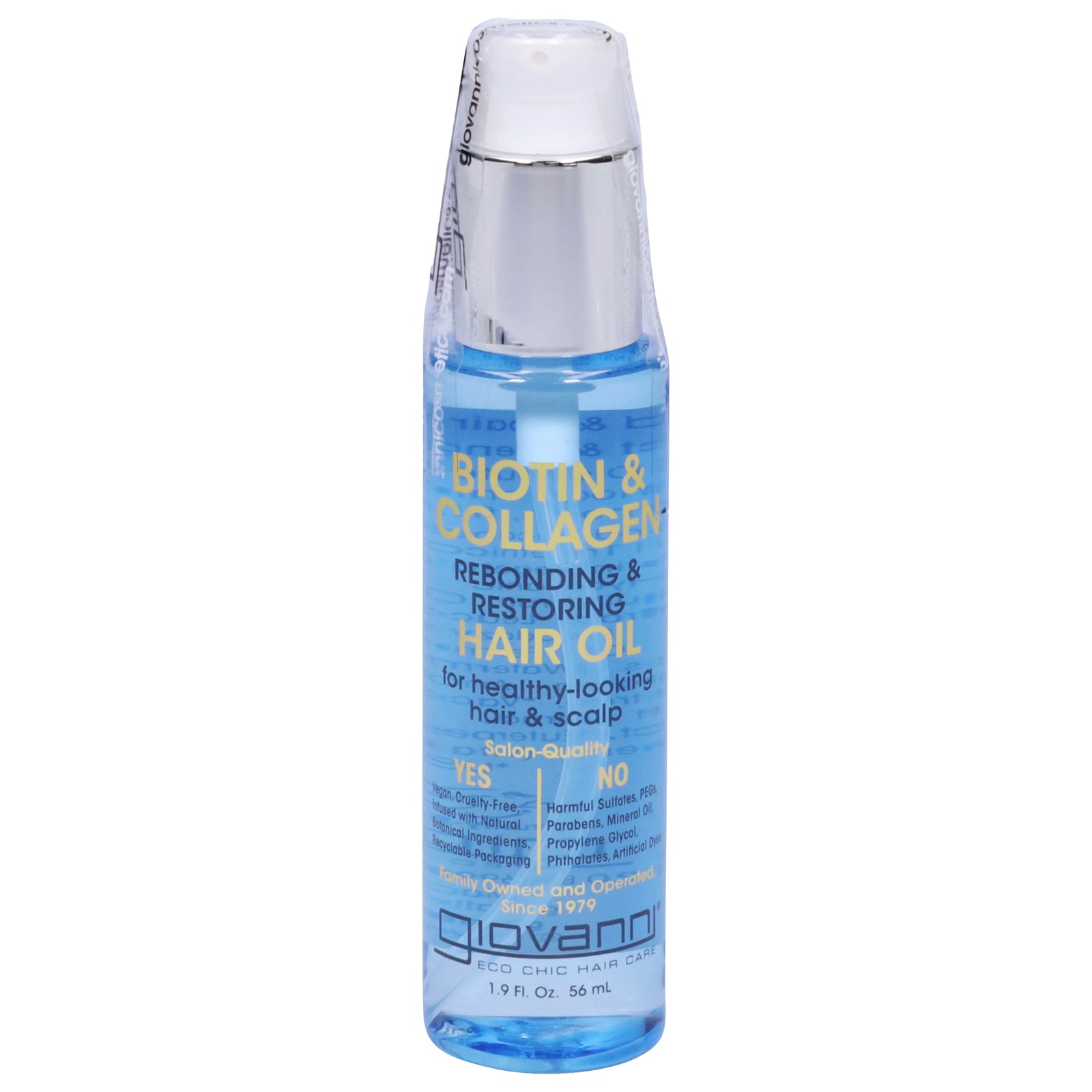 Giovanni Hair Care Products - Bio Colg Restore Hair Oil - EA of 1-1.9 FZ