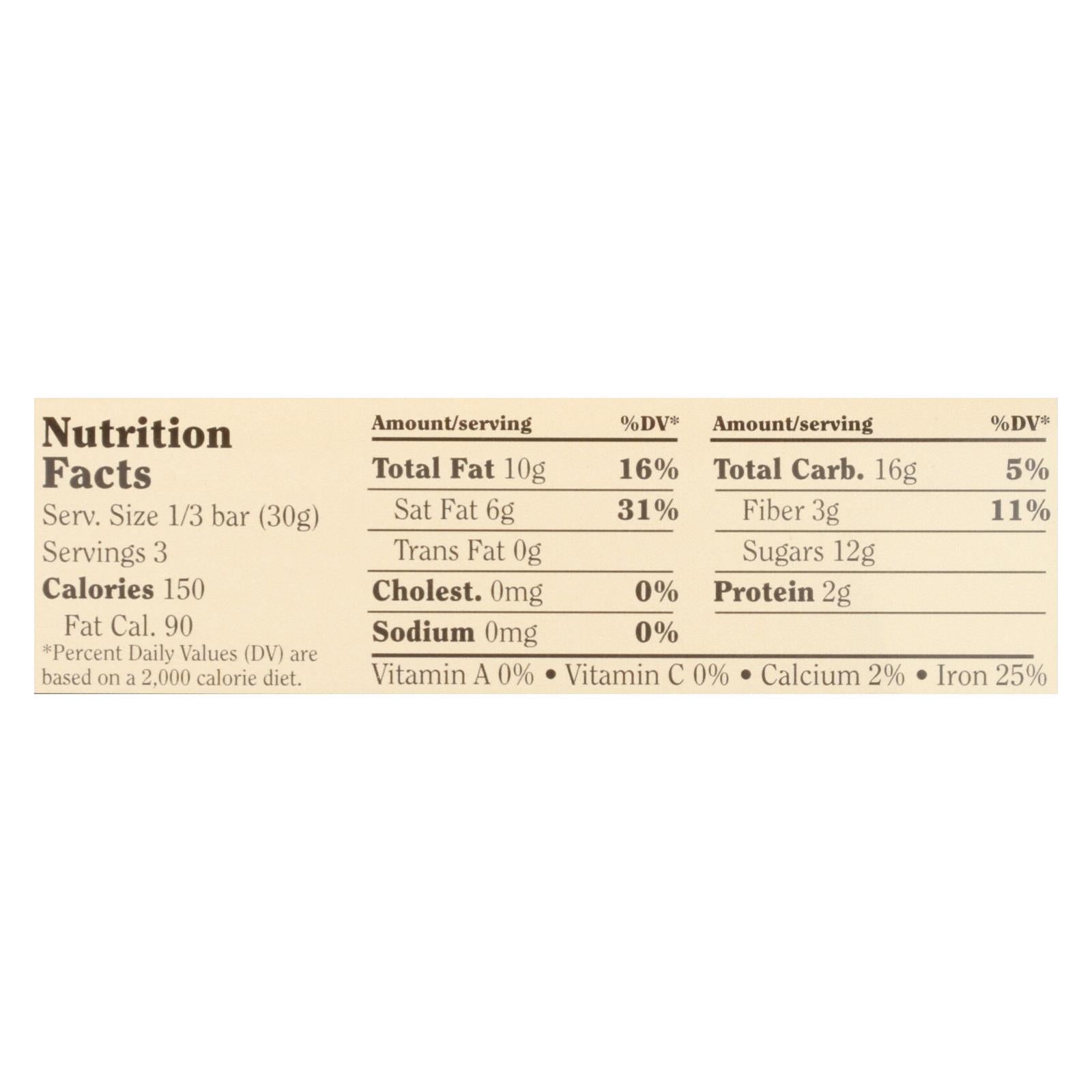 Chocolove Xoxox - Premium Chocolate Bar - Dark Chocolate - Ginger Crystallized - 3.2 oz Bars - Case of 12