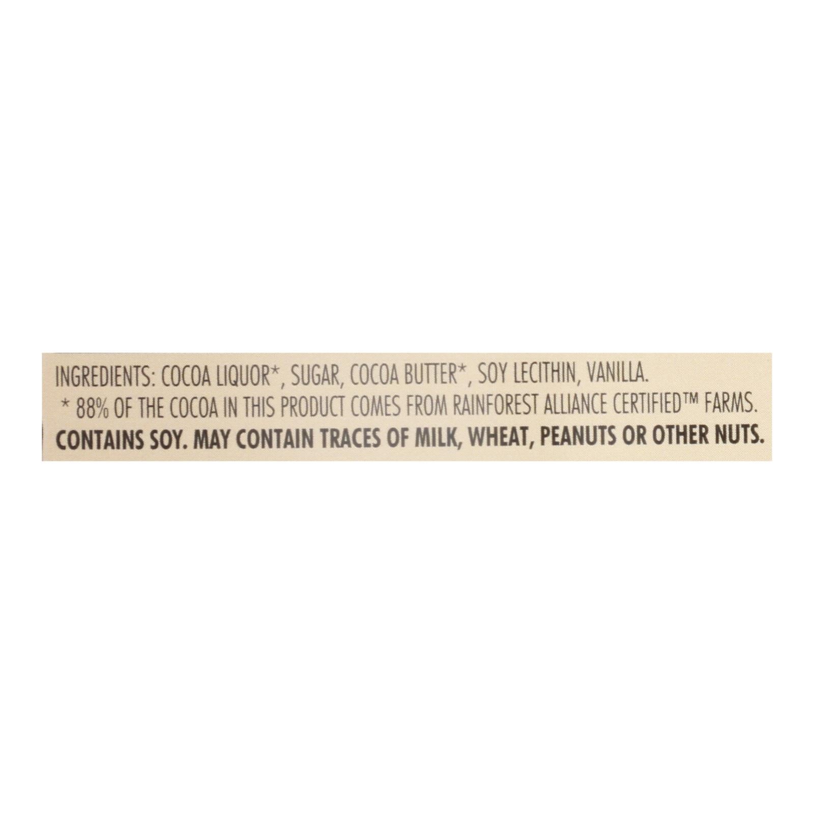Chocolove Xoxox - Premium Chocolate Bar - Dark Chocolate - Strong - 3.2 oz Bars - Case of 12