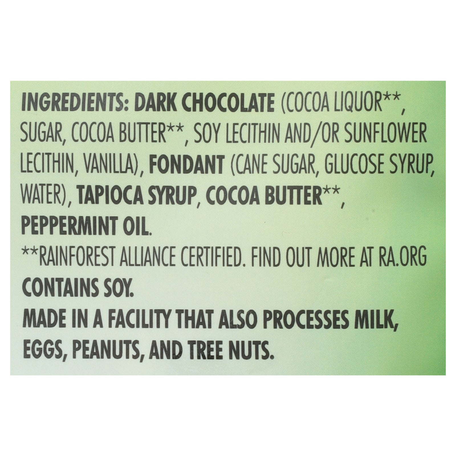 Chocolove - Bites Dark Chocolate Mint Creme - Case of 8-3.5 OZ