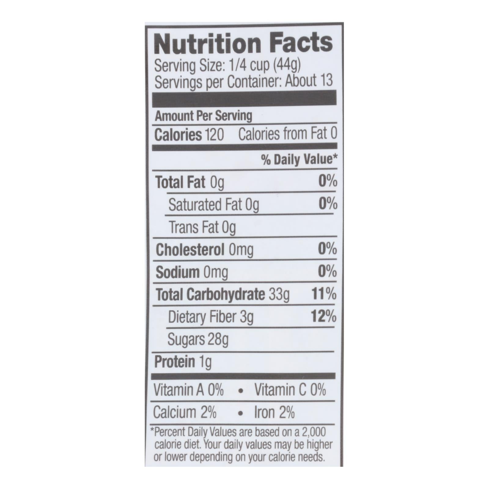Made In Nature, Organic Dates Dried Fruit - Case of 6 - 20 OZ