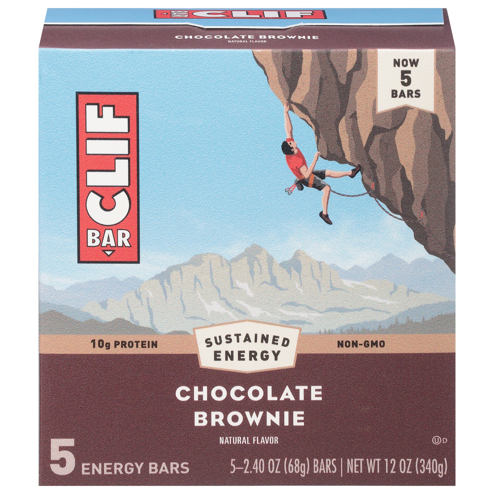 Clif Bar - Enrgy Br Og3 Choc Brownie - CS of 6-5/2.4 OZ