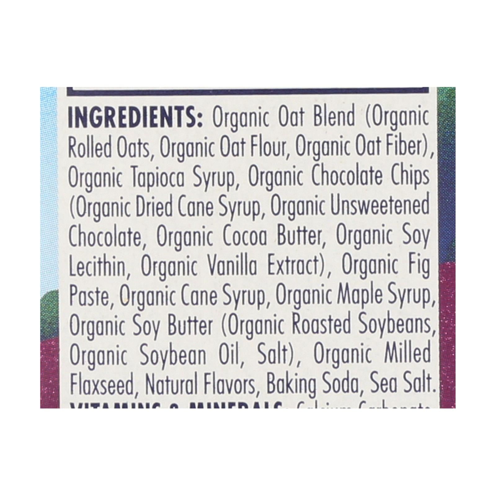 Clif Kid ZBar - Organic ZBar - Chocolate Chip - Case of 9 - 7.62 oz.