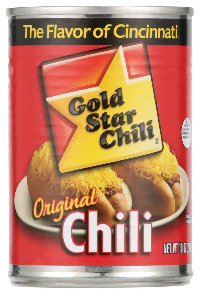 The Gold Star Original Chili - Pack of 12- 10 oz