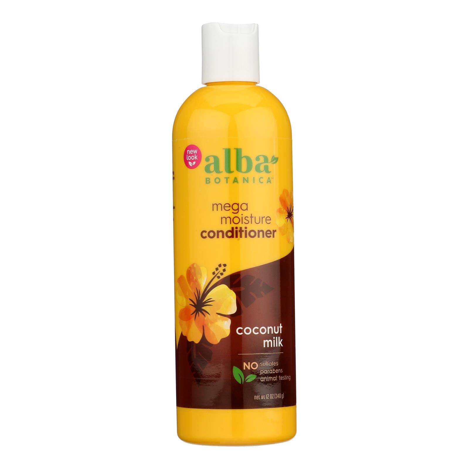 Alba Botanica - Hawaiian Hair Conditioner - Coconut Milk - 12 Fl Oz