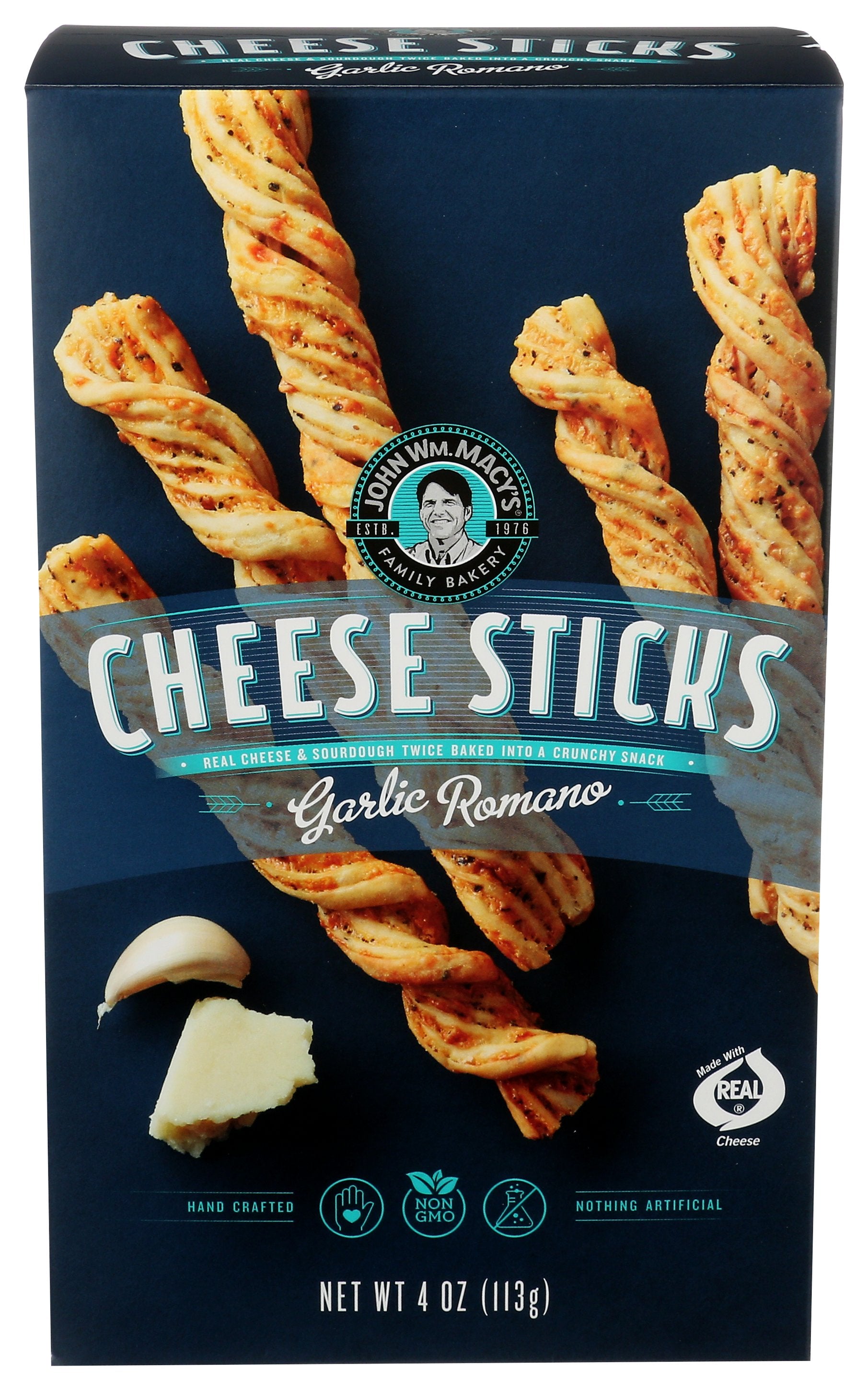 MACYS CHEESESTICK GARLIC - Case of 6